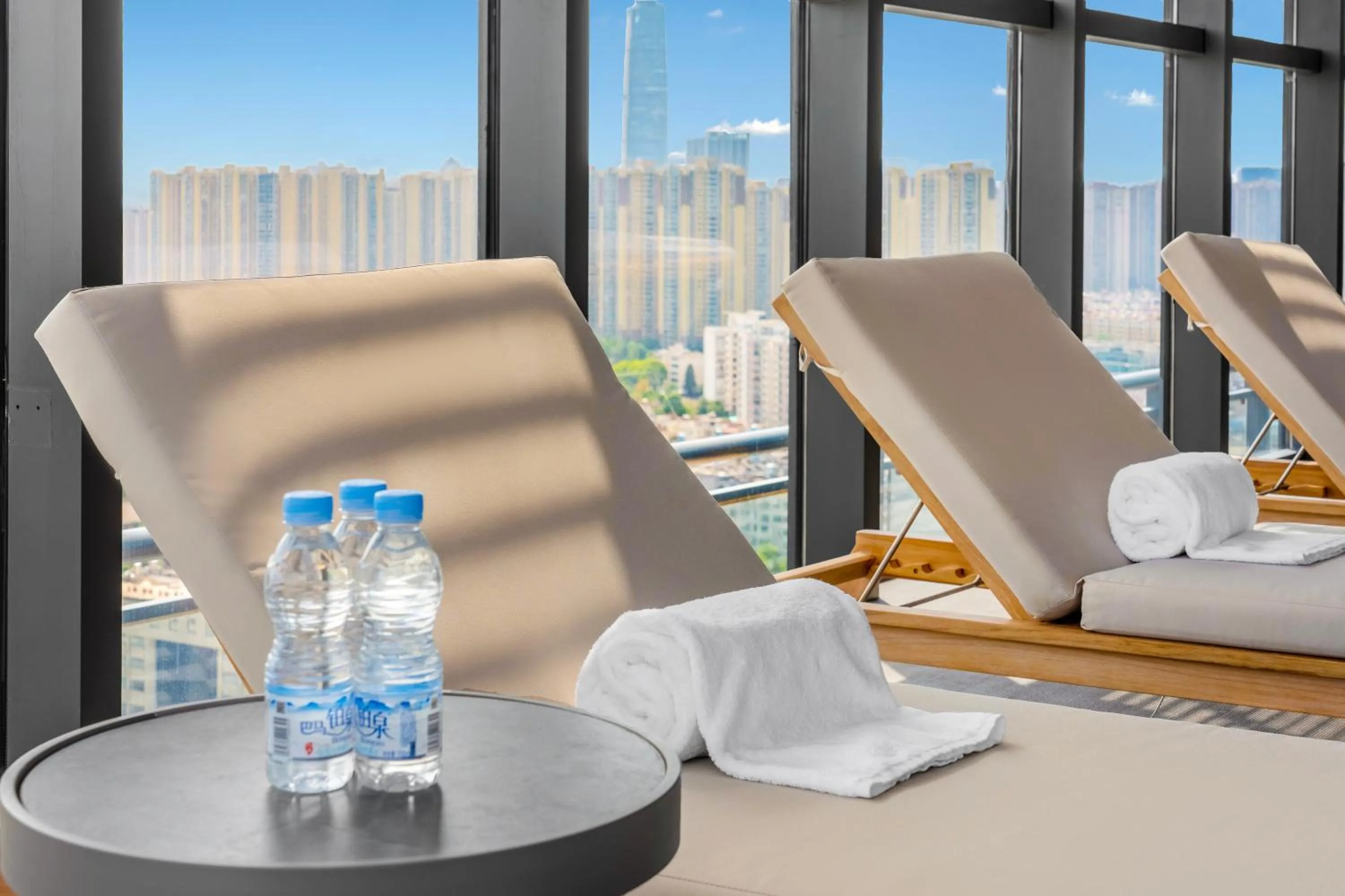 Swimming pool in Novotel Kunming City Center