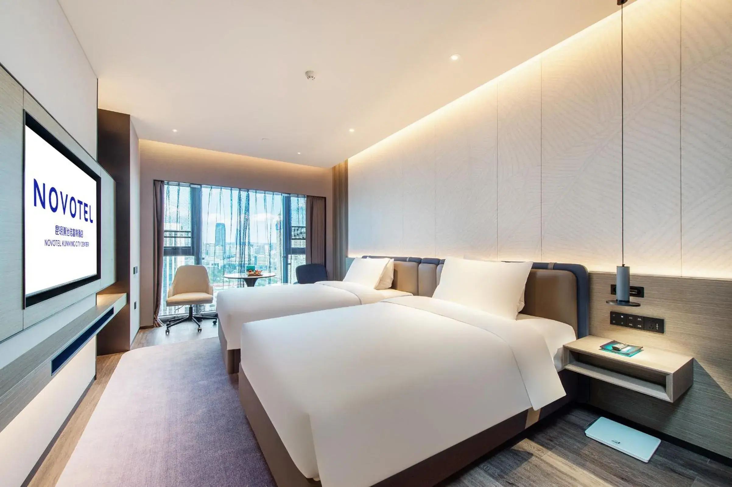 Superior Twin Room in Novotel Kunming City Center Superior Twin Room in Novotel Kunming City Center