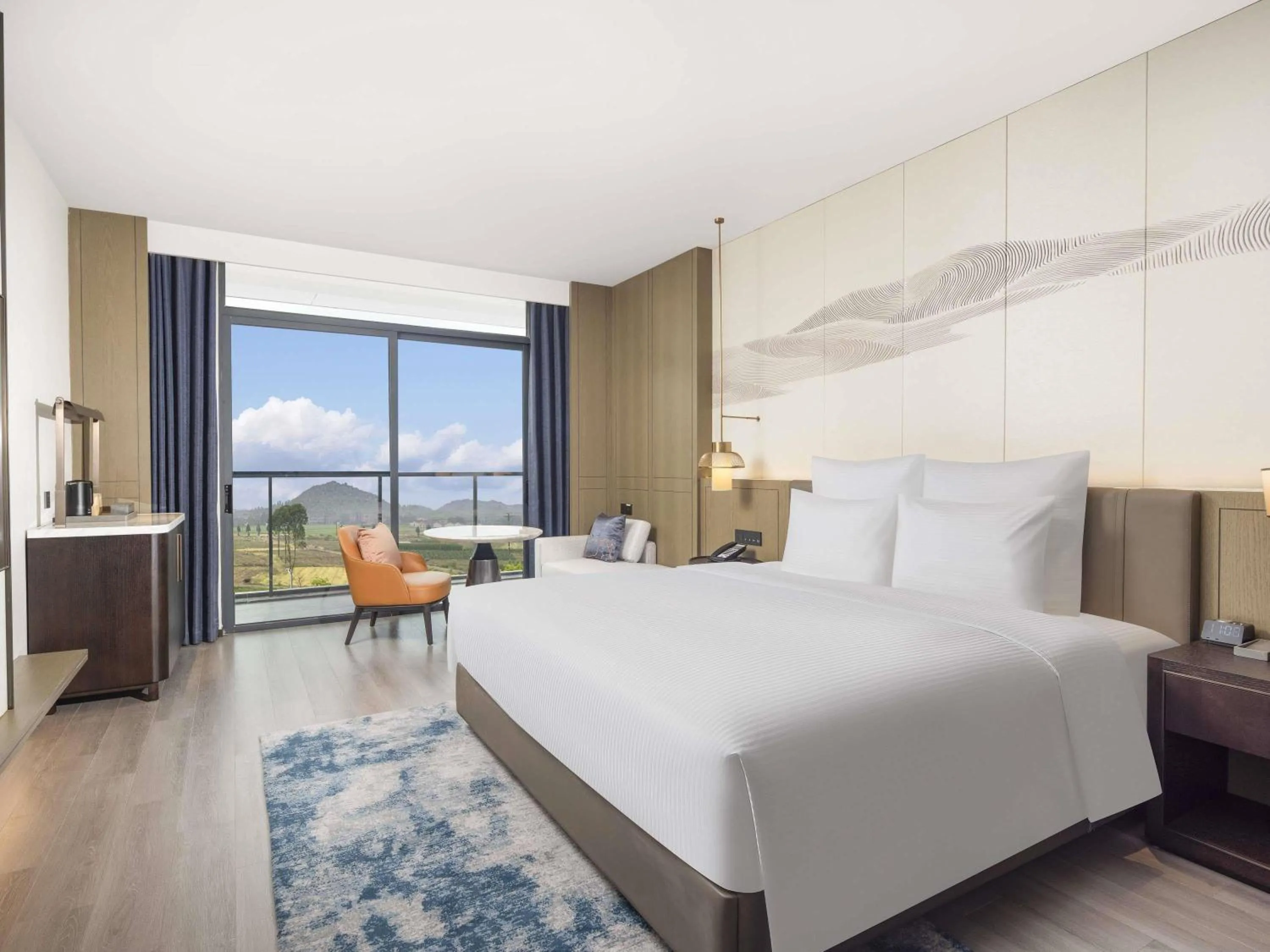 Bedroom, Bed in Pullman Taizhou Shenxianju