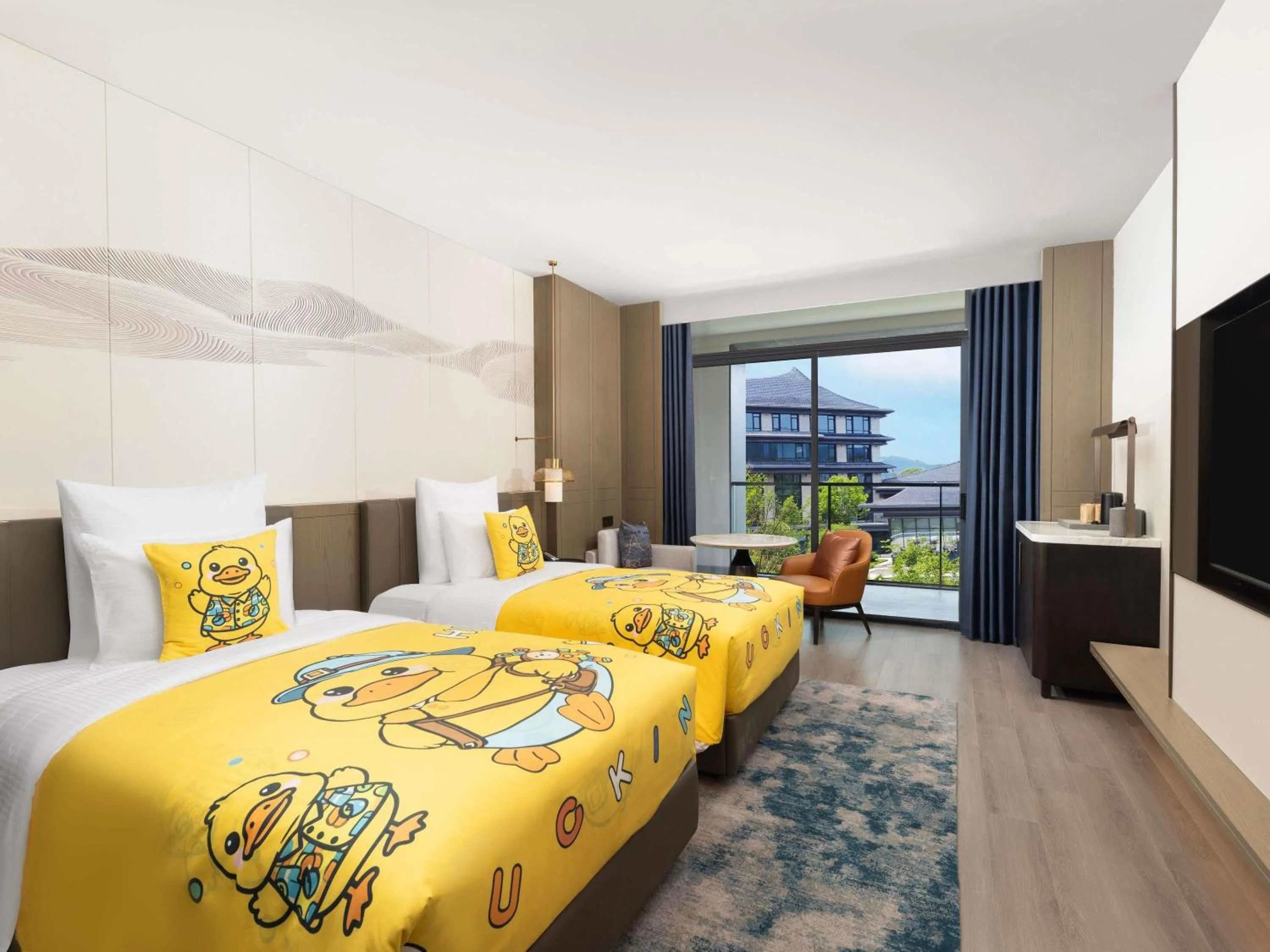 Bedroom, Bed in Pullman Taizhou Shenxianju