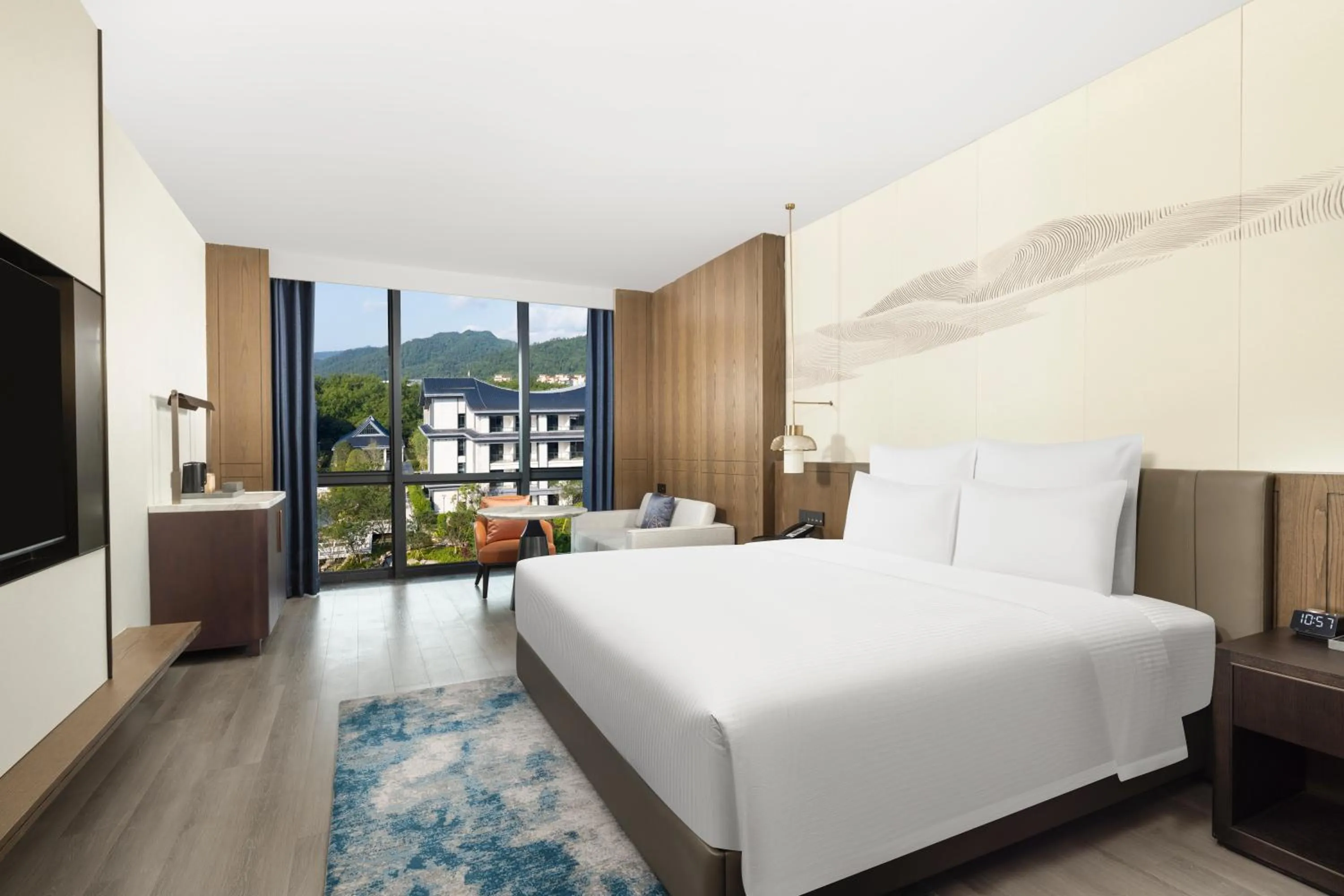 Bedroom, Bed in Pullman Taizhou Shenxianju