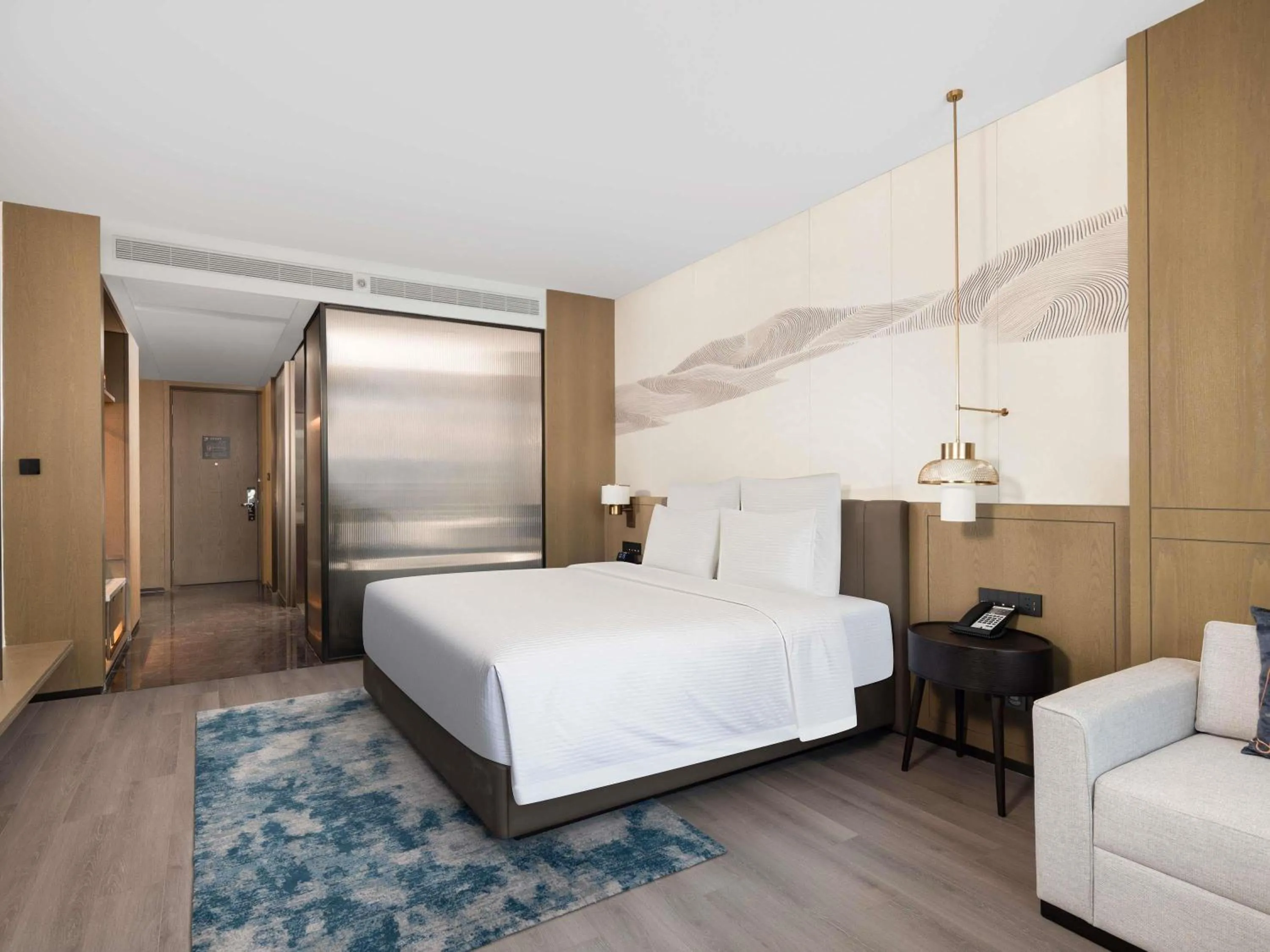 Bedroom, Bed in Pullman Taizhou Shenxianju