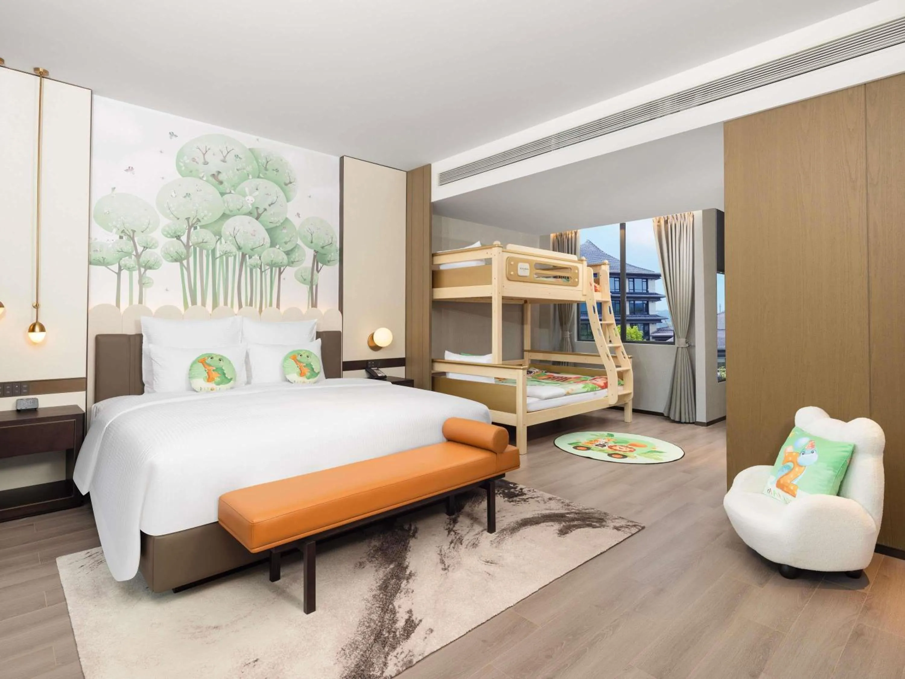 Bedroom, Bed in Pullman Taizhou Shenxianju