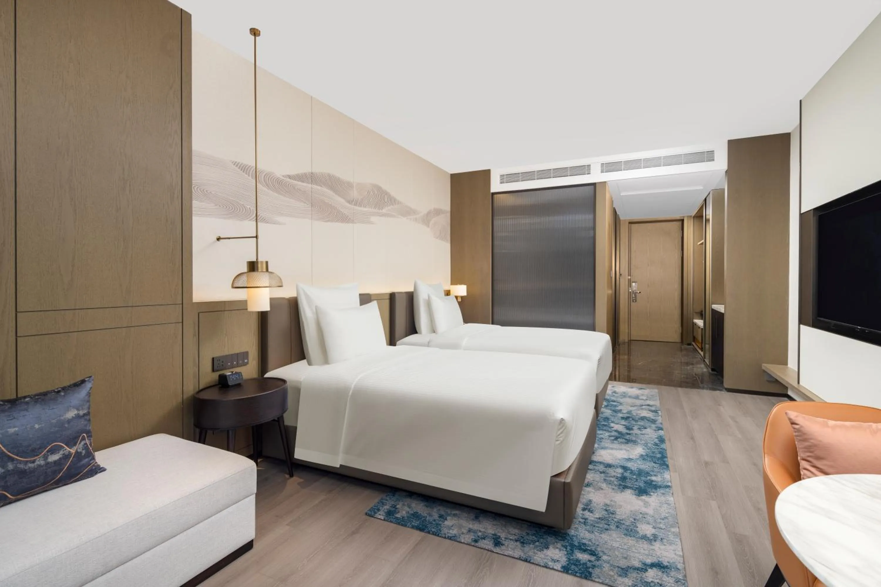 Bedroom, Bed in Pullman Taizhou Shenxianju