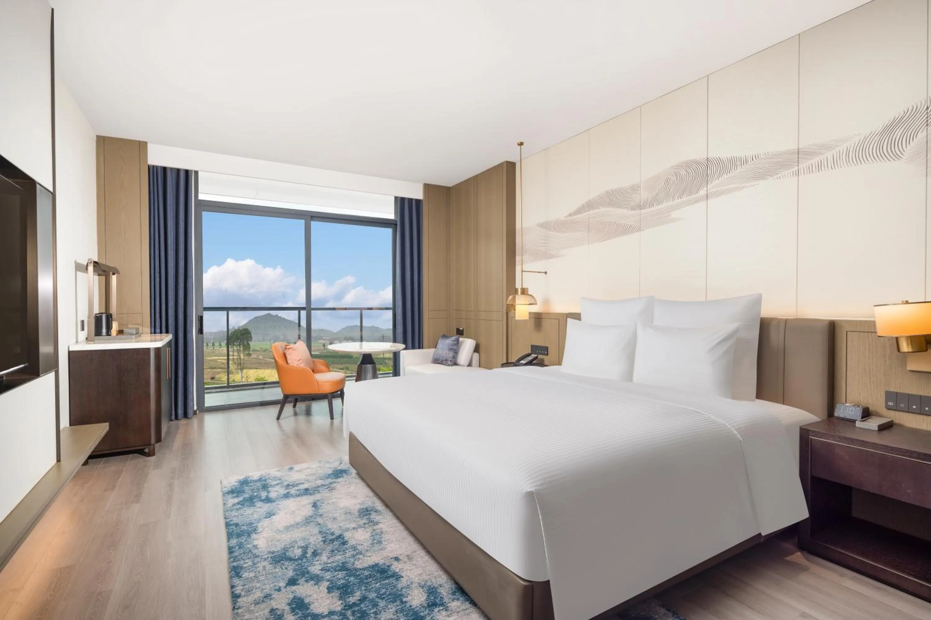 Bedroom, Bed in Pullman Taizhou Shenxianju