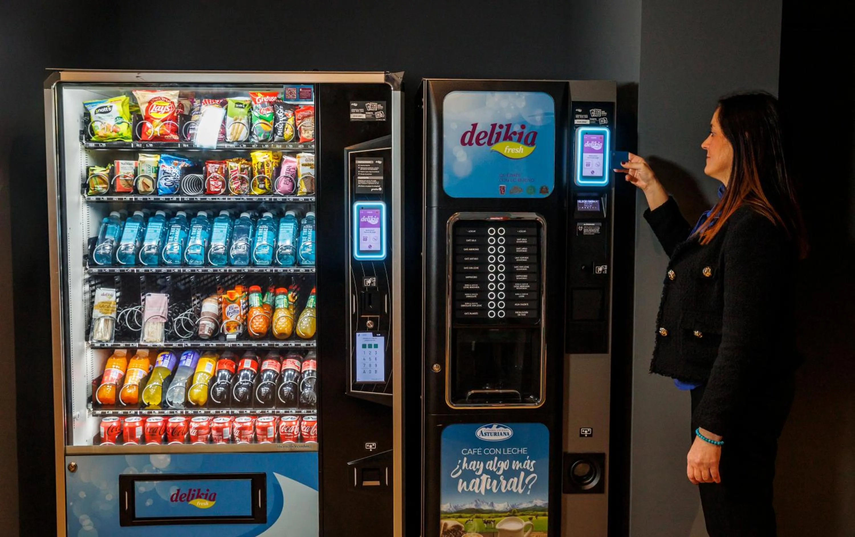 vending machine in ibis budget Logroño Centro