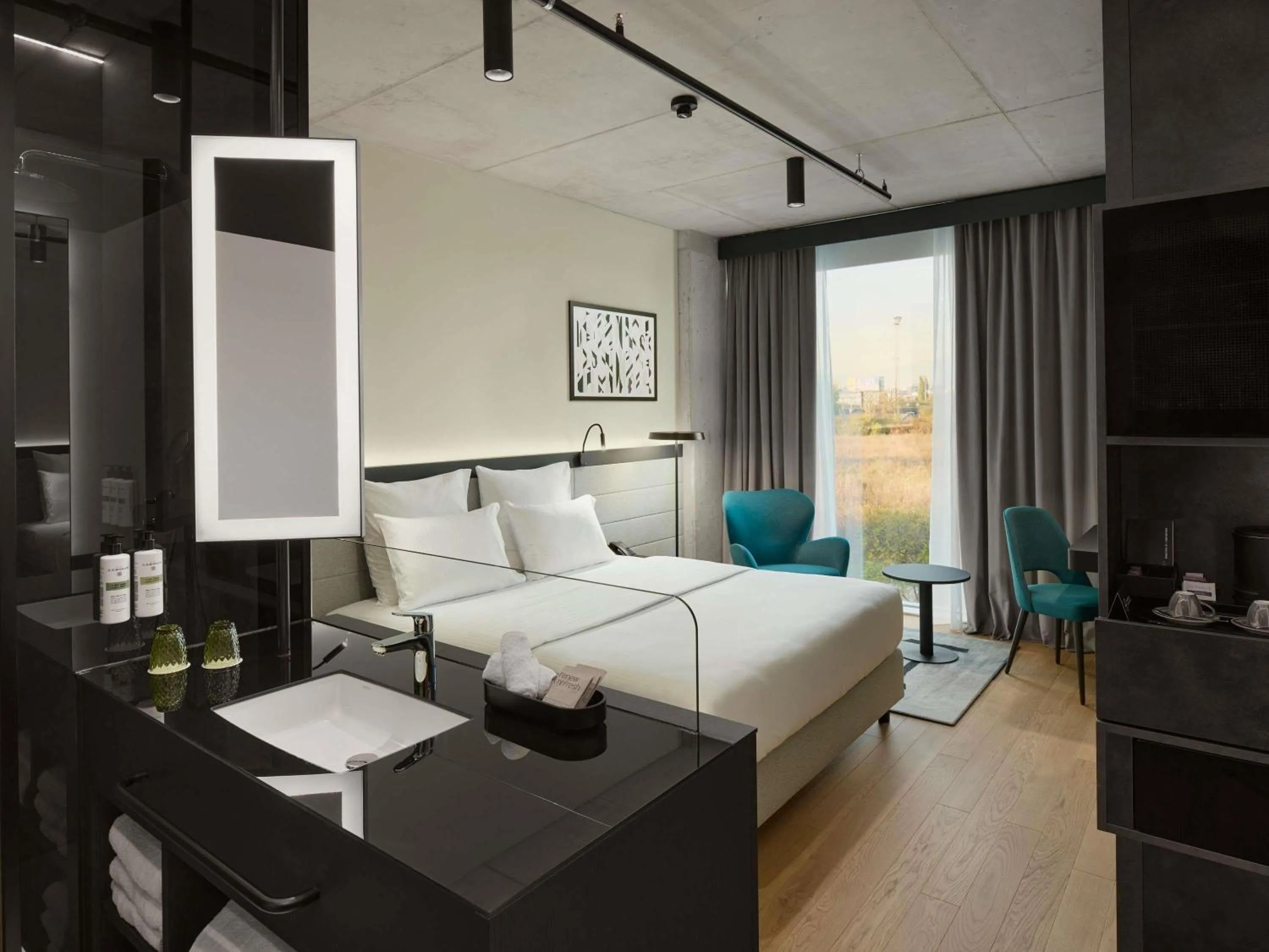 Bedroom, Bed in Pullman Zagreb