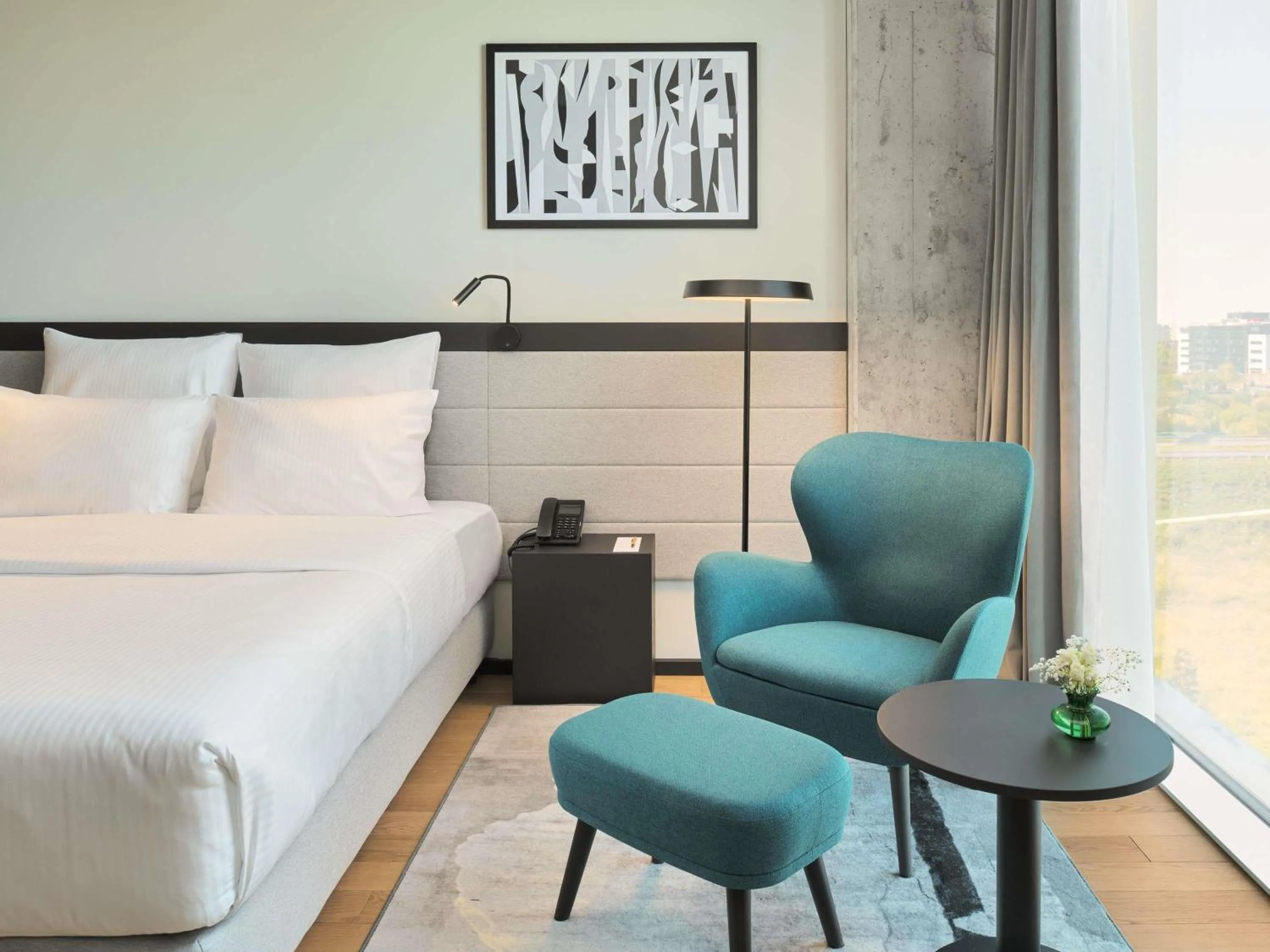 Bedroom, Bed in Pullman Zagreb