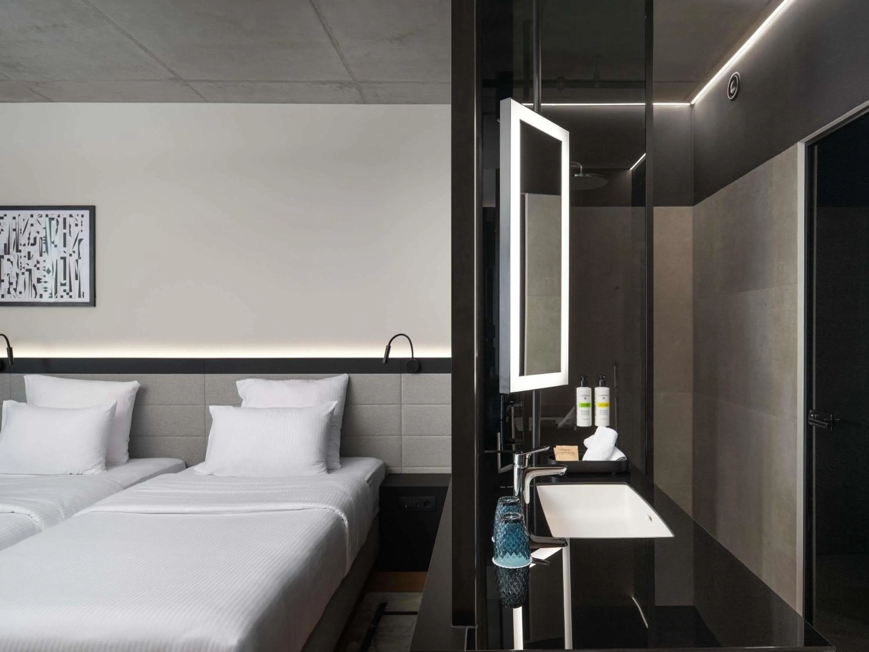 Bedroom, Bed in Pullman Zagreb