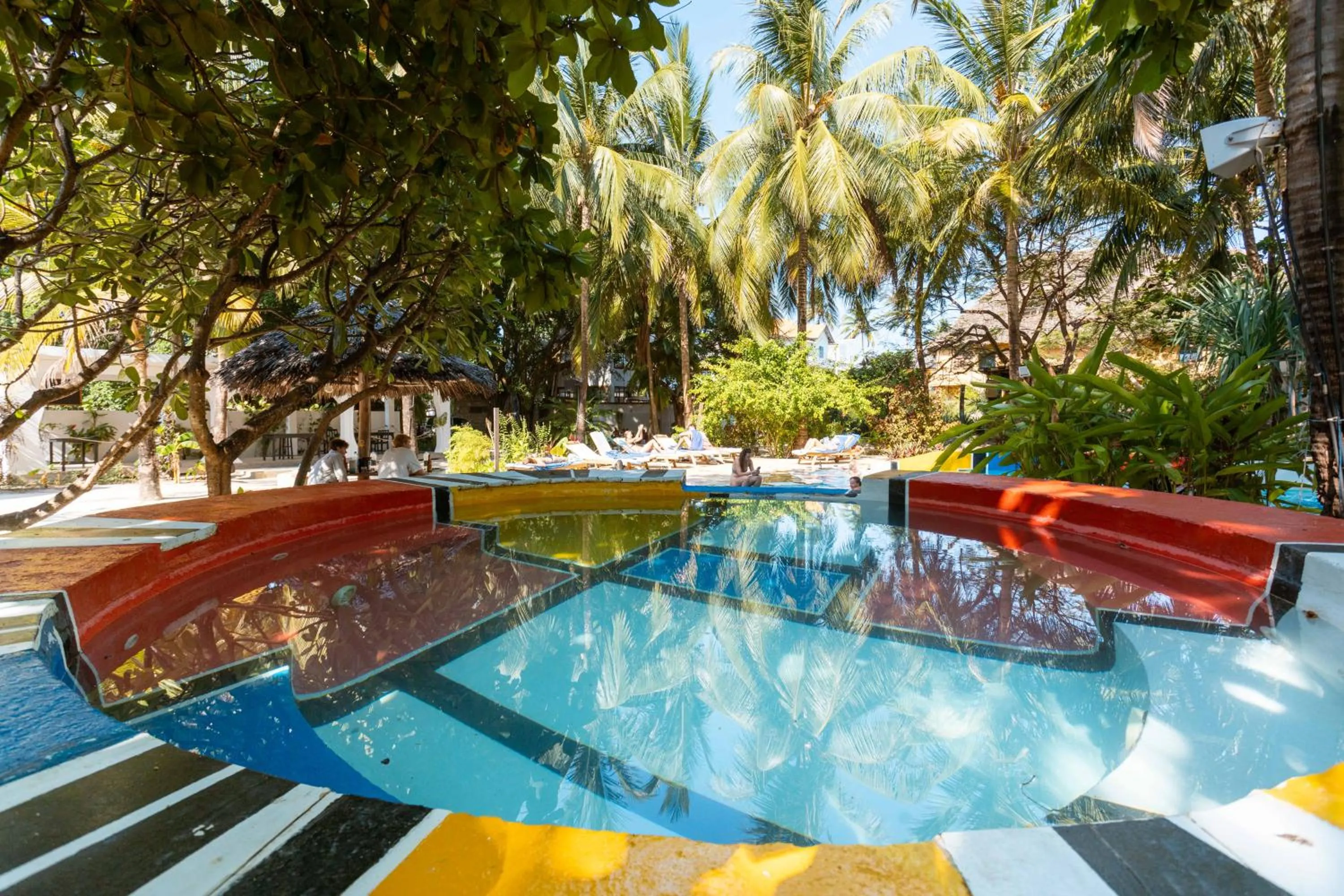 Swimming pool in Paje By Night Bungalows
