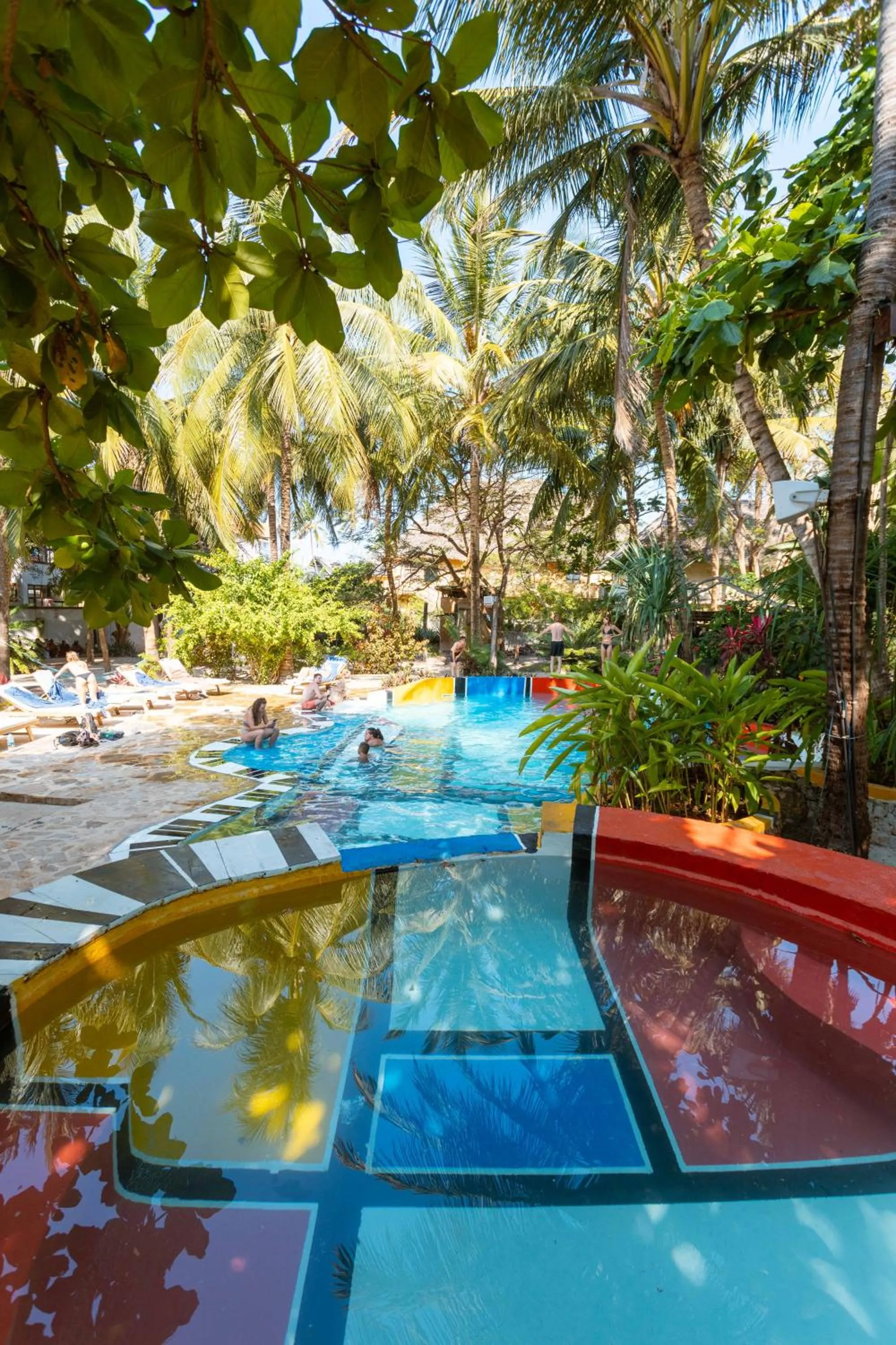 Swimming pool in Paje By Night Bungalows