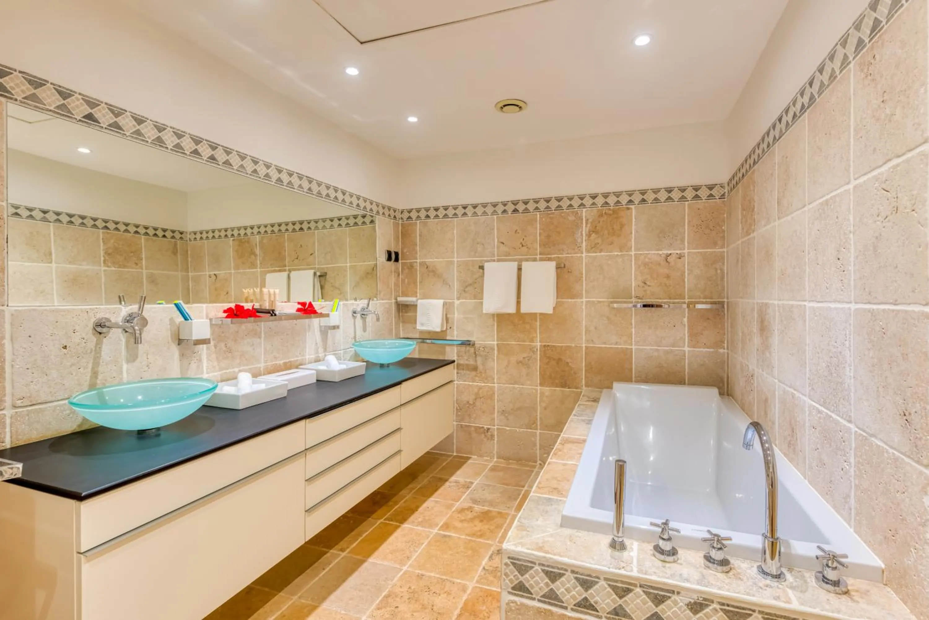 Bathroom in Le Domaine Anse Marcel Beach Resort