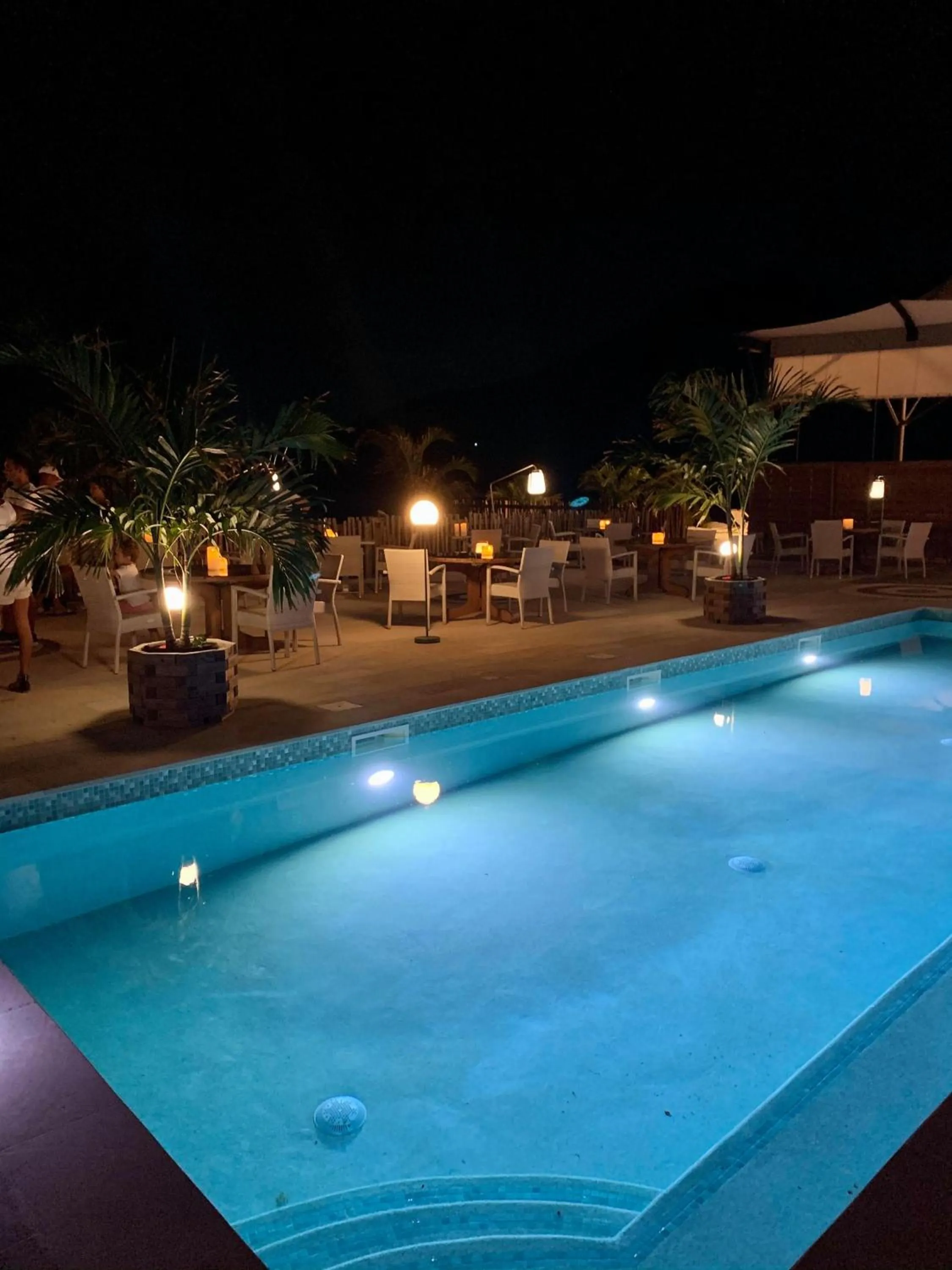 Swimming pool in Le Domaine Anse Marcel Beach Resort