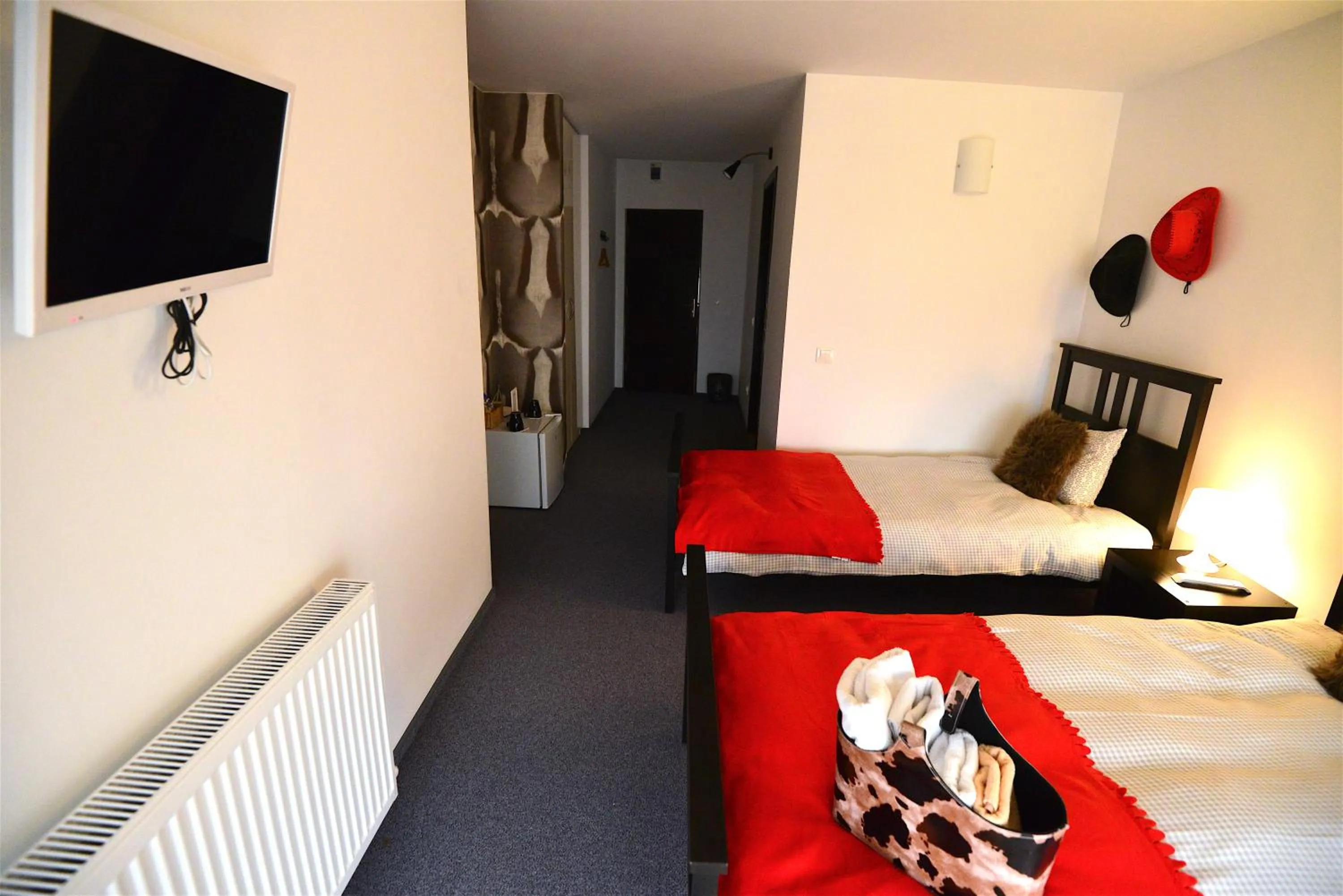 Bed in Hotel Biscuit