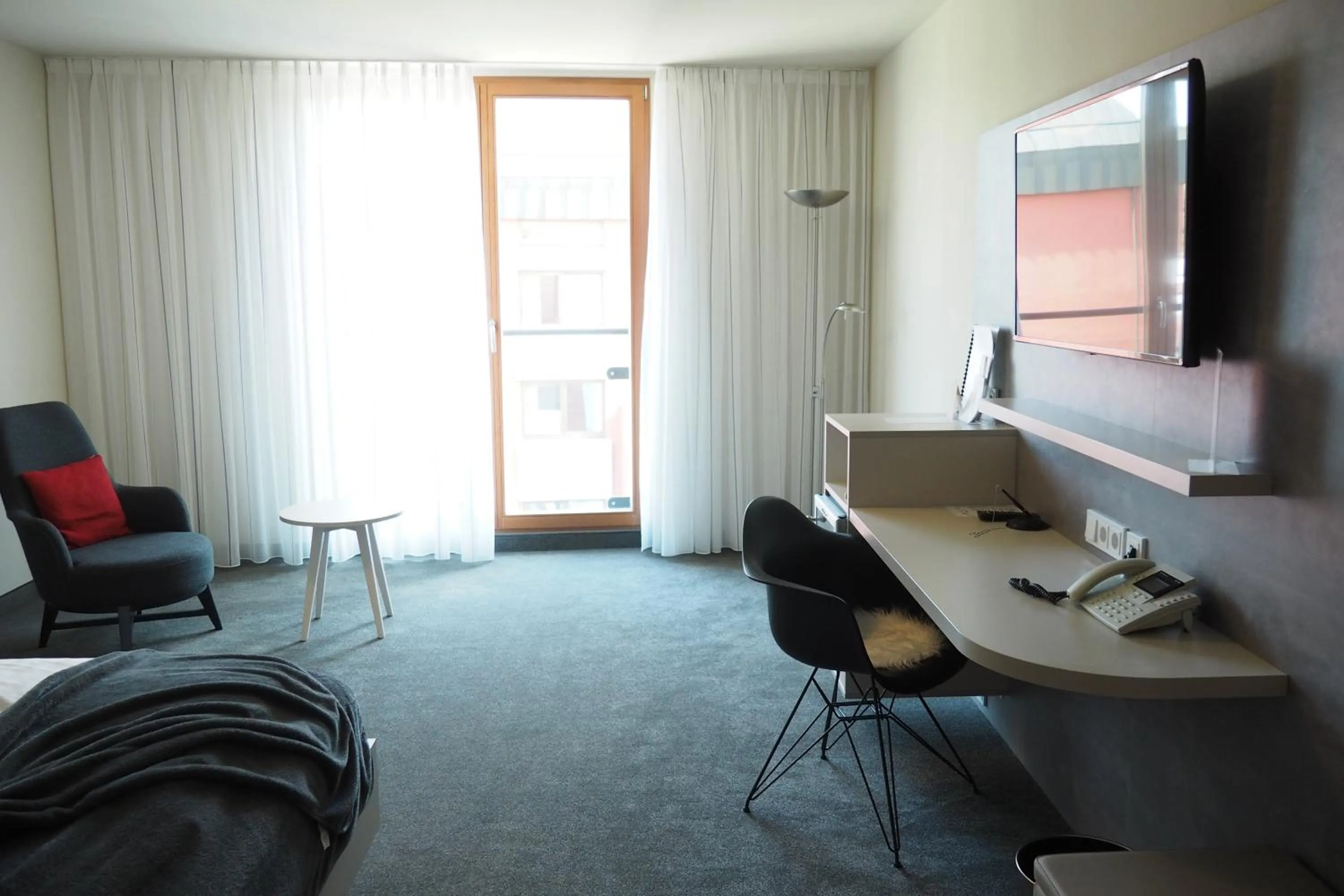 Bed in Hotel Fuchsen