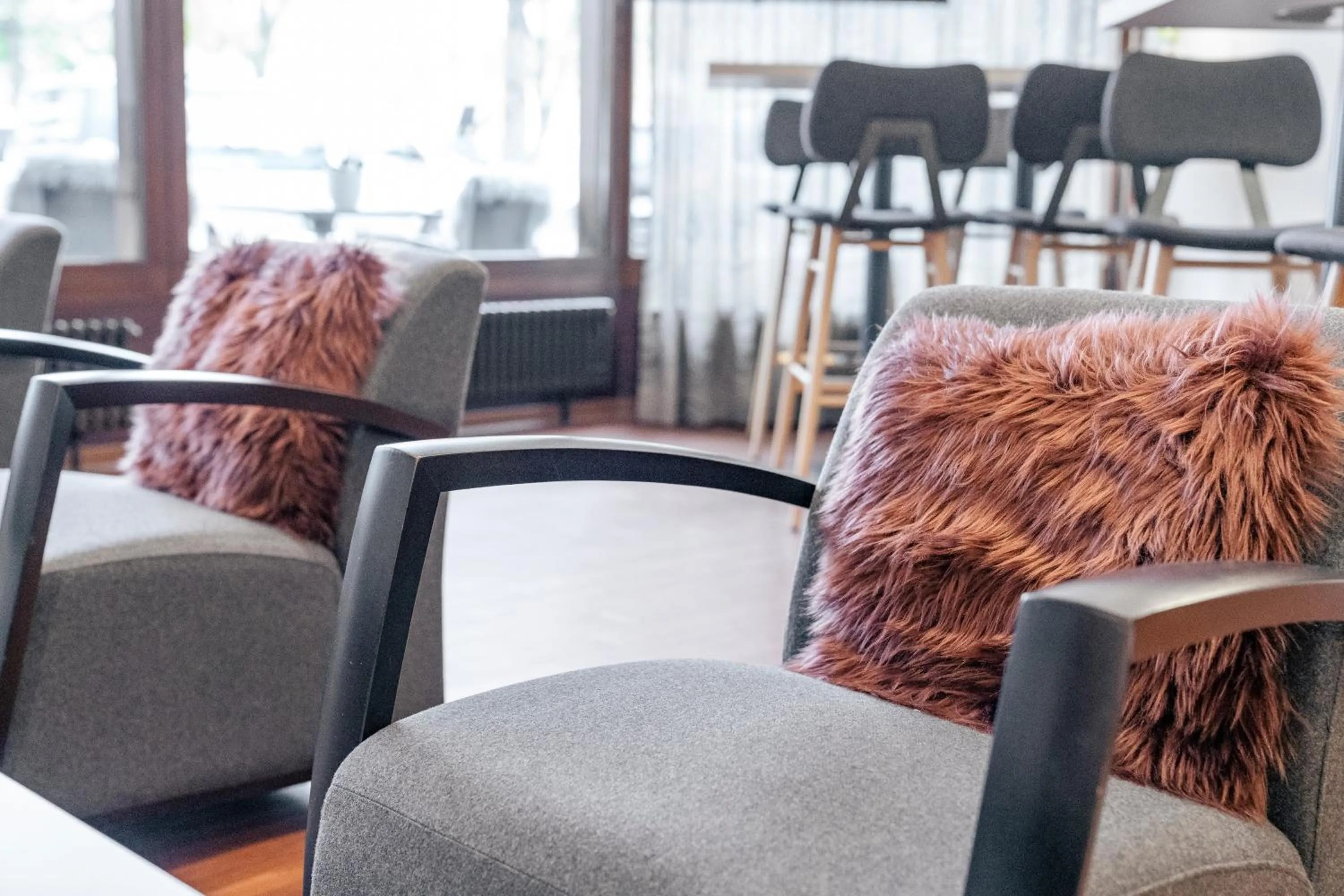 Lobby or reception in Hotel Fuchsen