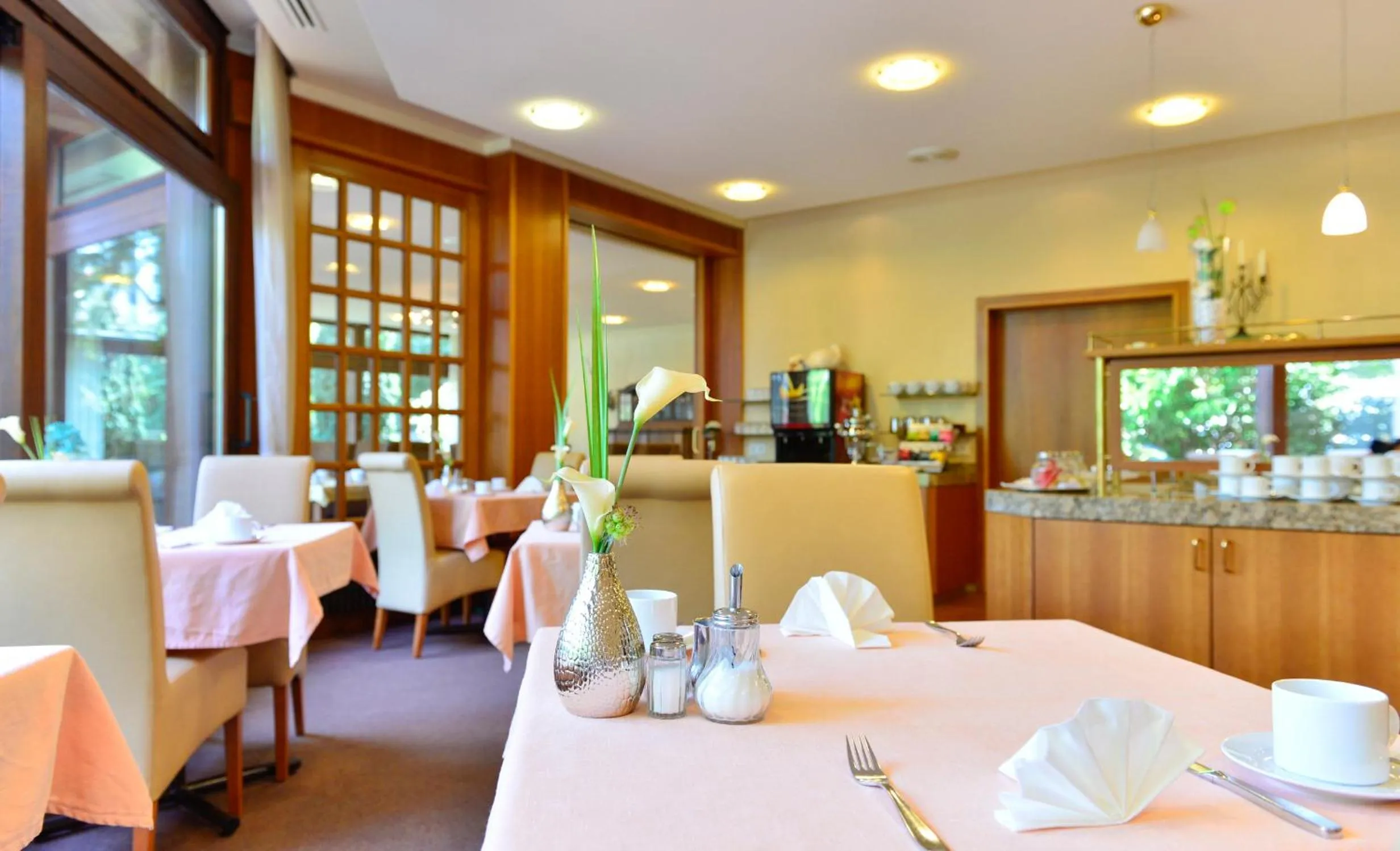 Continental breakfast in Hotel Fuchsen