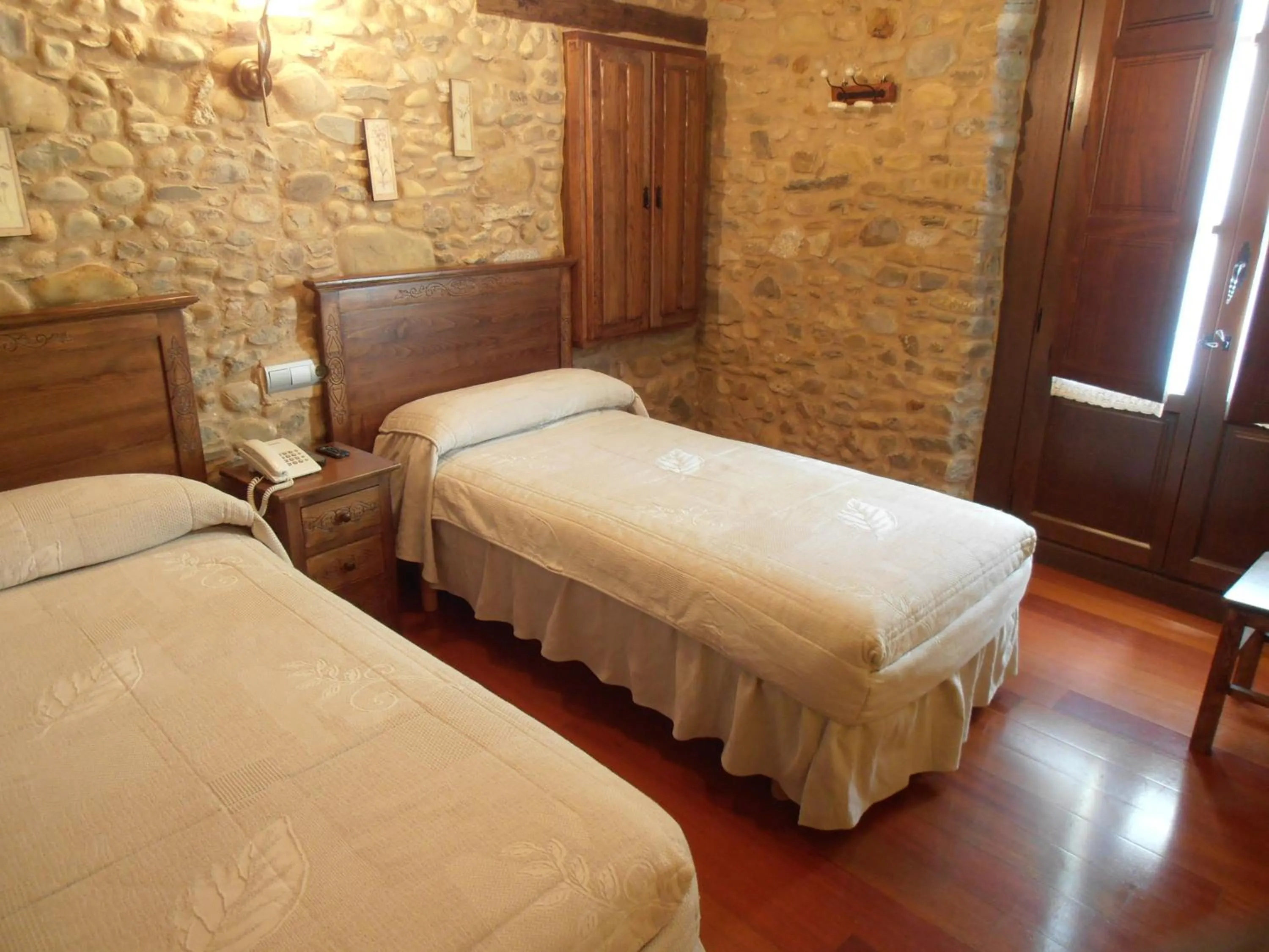 Bed in Hostal Virgen de la Encina