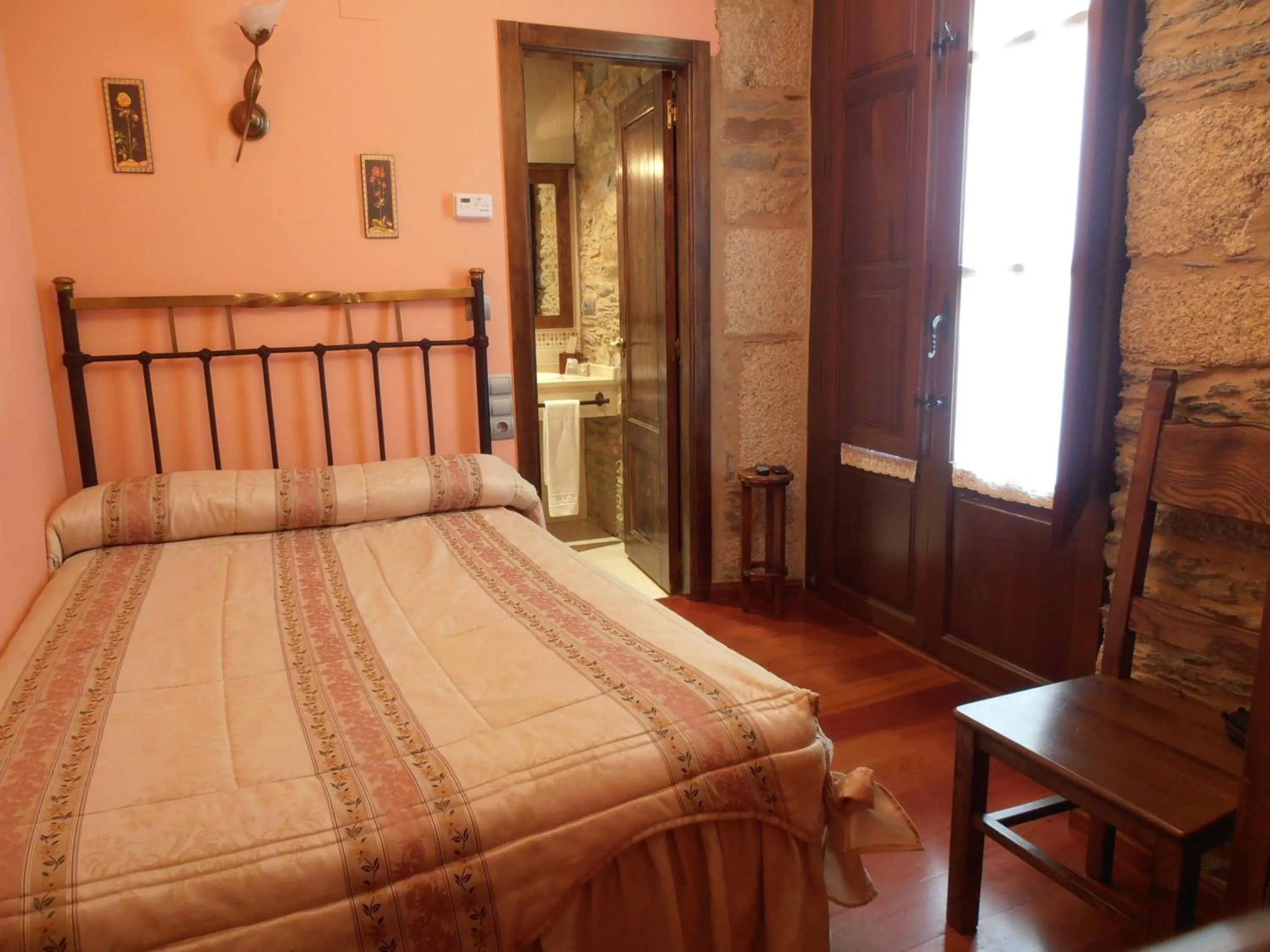 Bed in Hostal Virgen de la Encina