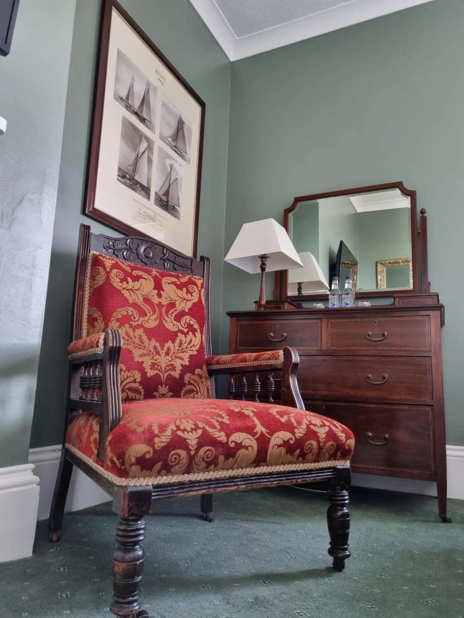 Seating area in Villa Rothsay Hotel