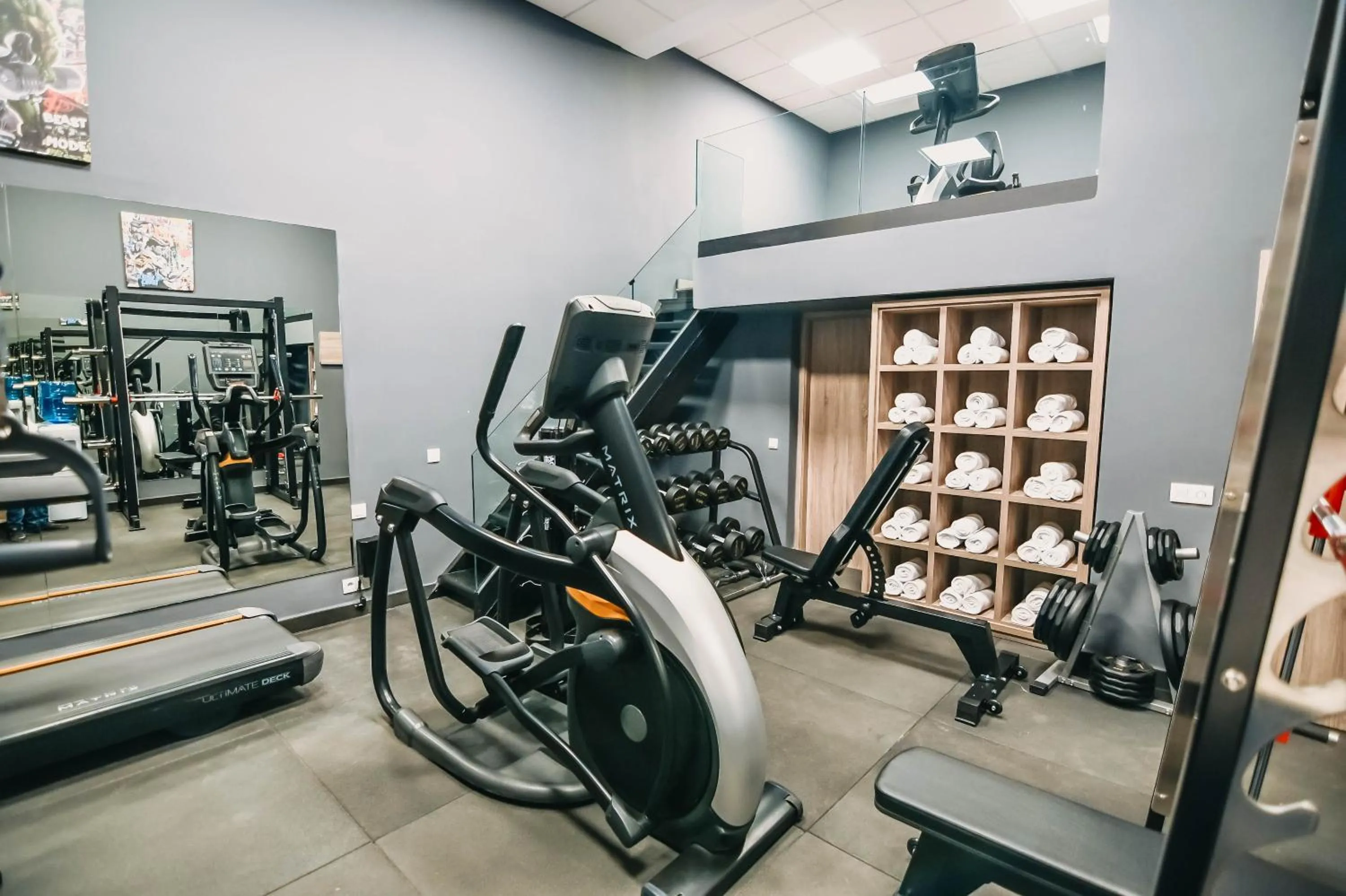 Fitness centre/facilities in 555 Hotel Clubbing Adults Only