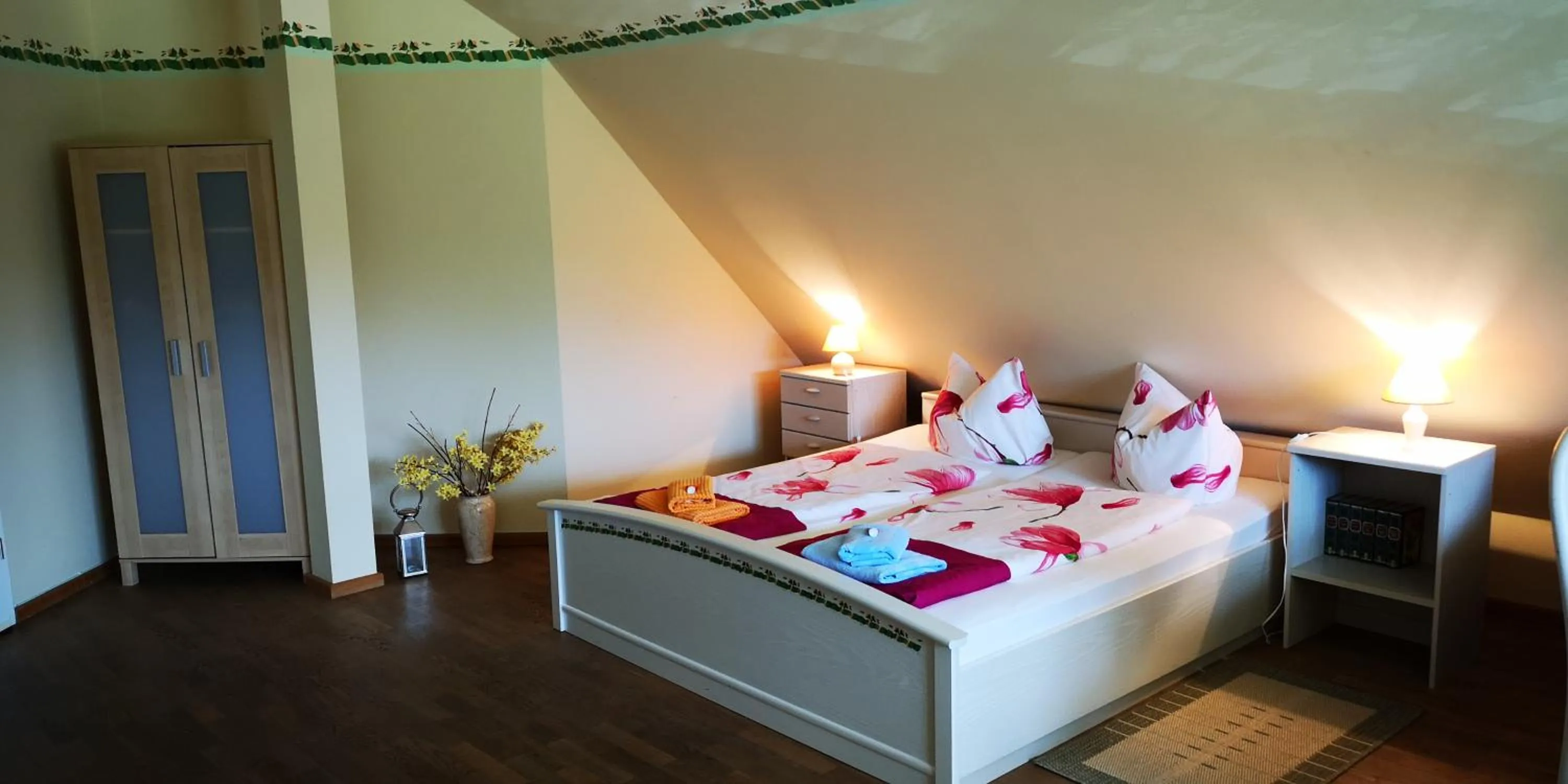 Bedroom, Bed in Golfcentrum Schloss Karnitz Rügen