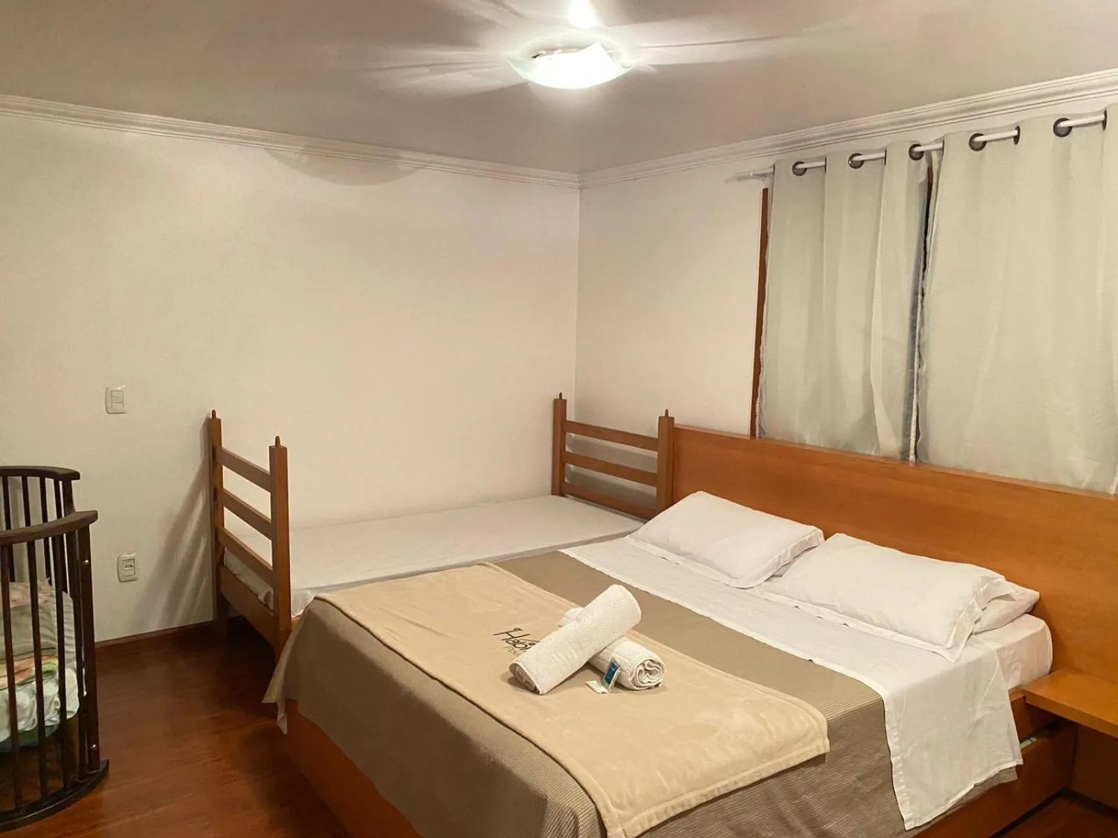 Bedroom, Bed in Pousada Habitue