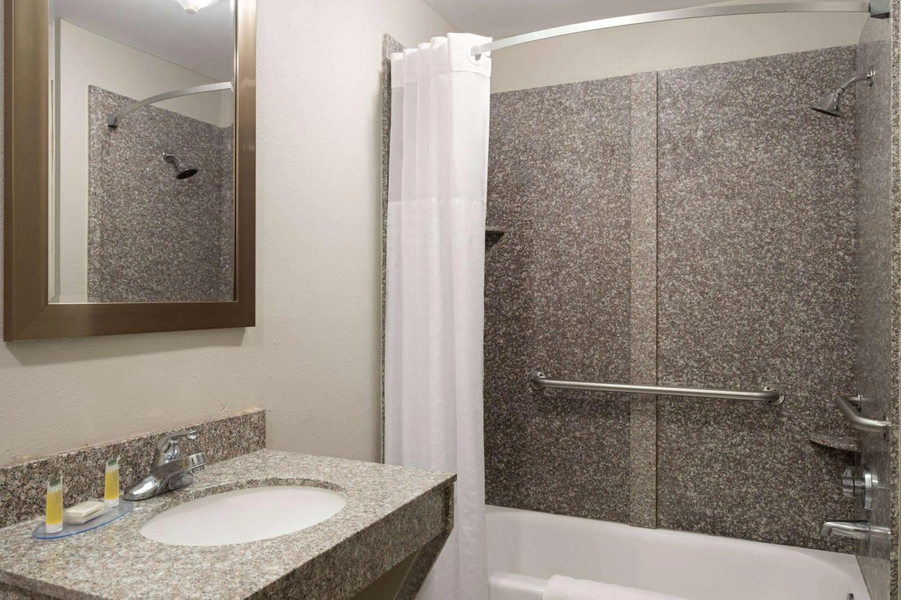 Bathroom in Days Inn by Wyndham Weldon Roanoke Rapids