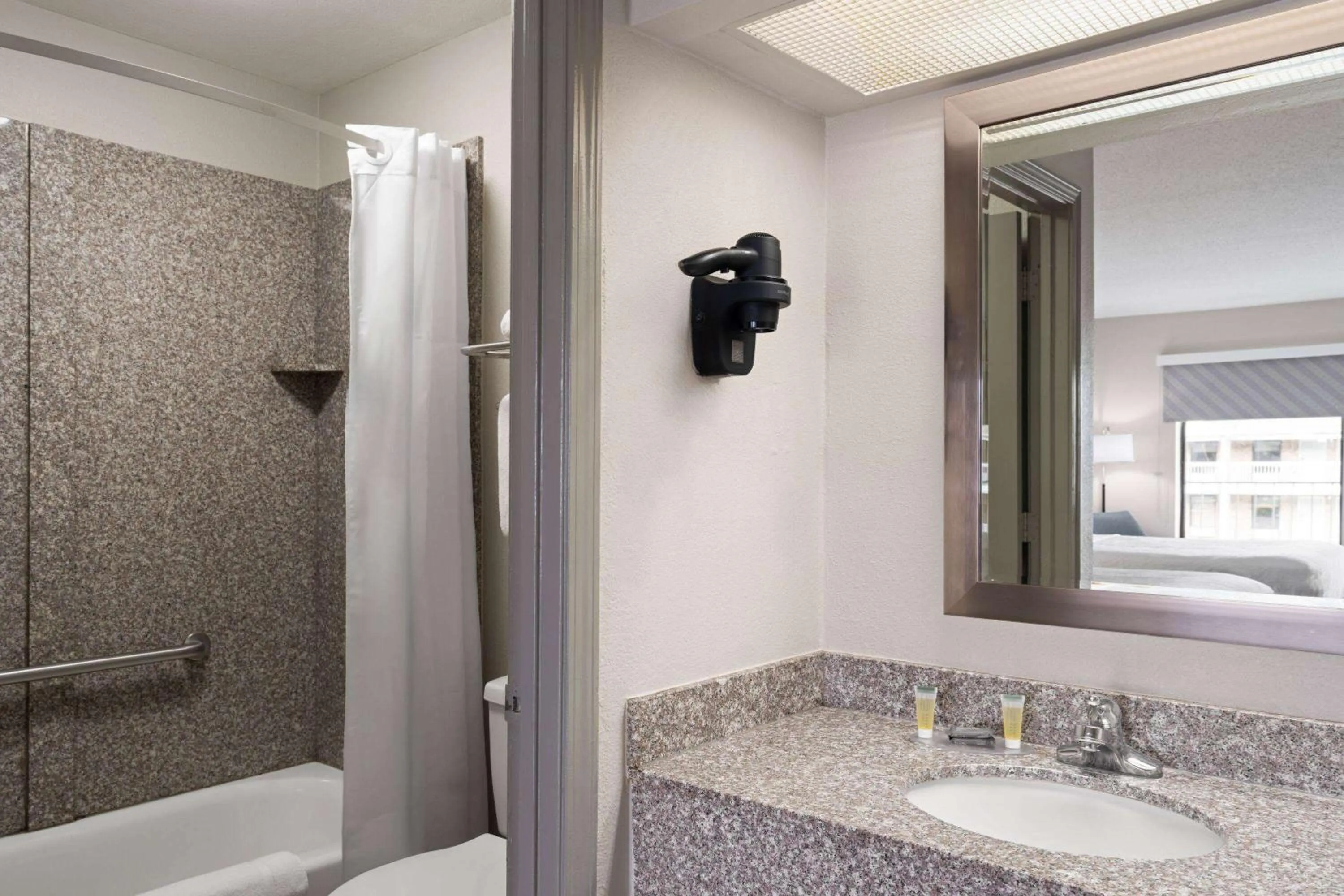 Bathroom in Days Inn by Wyndham Weldon Roanoke Rapids