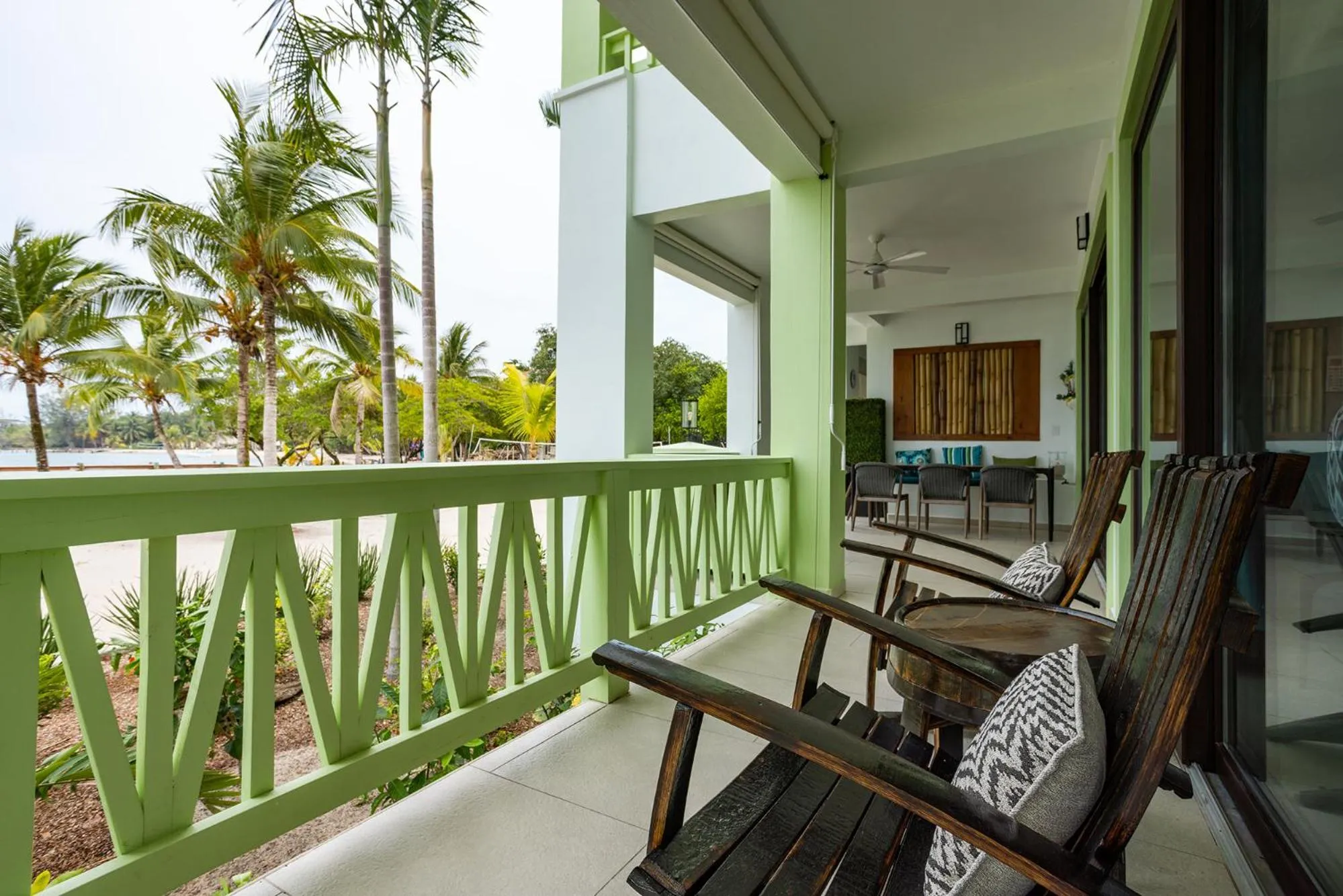 Patio in Marazul Belize