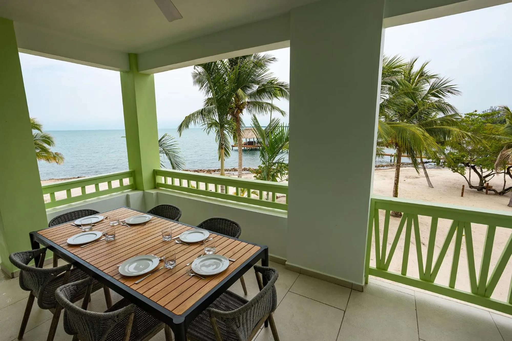 Patio in Marazul Belize