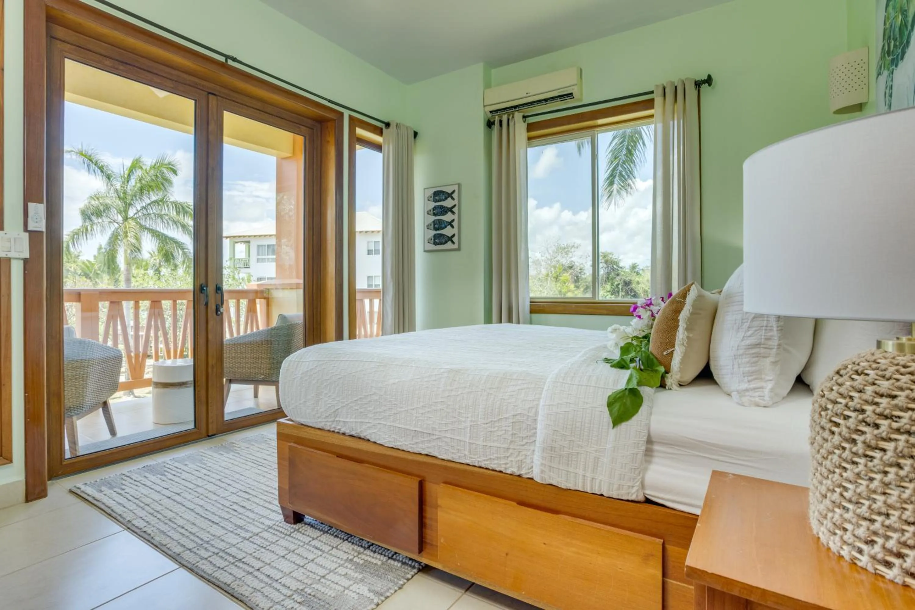 Balcony/Terrace, Bed in Marazul Belize