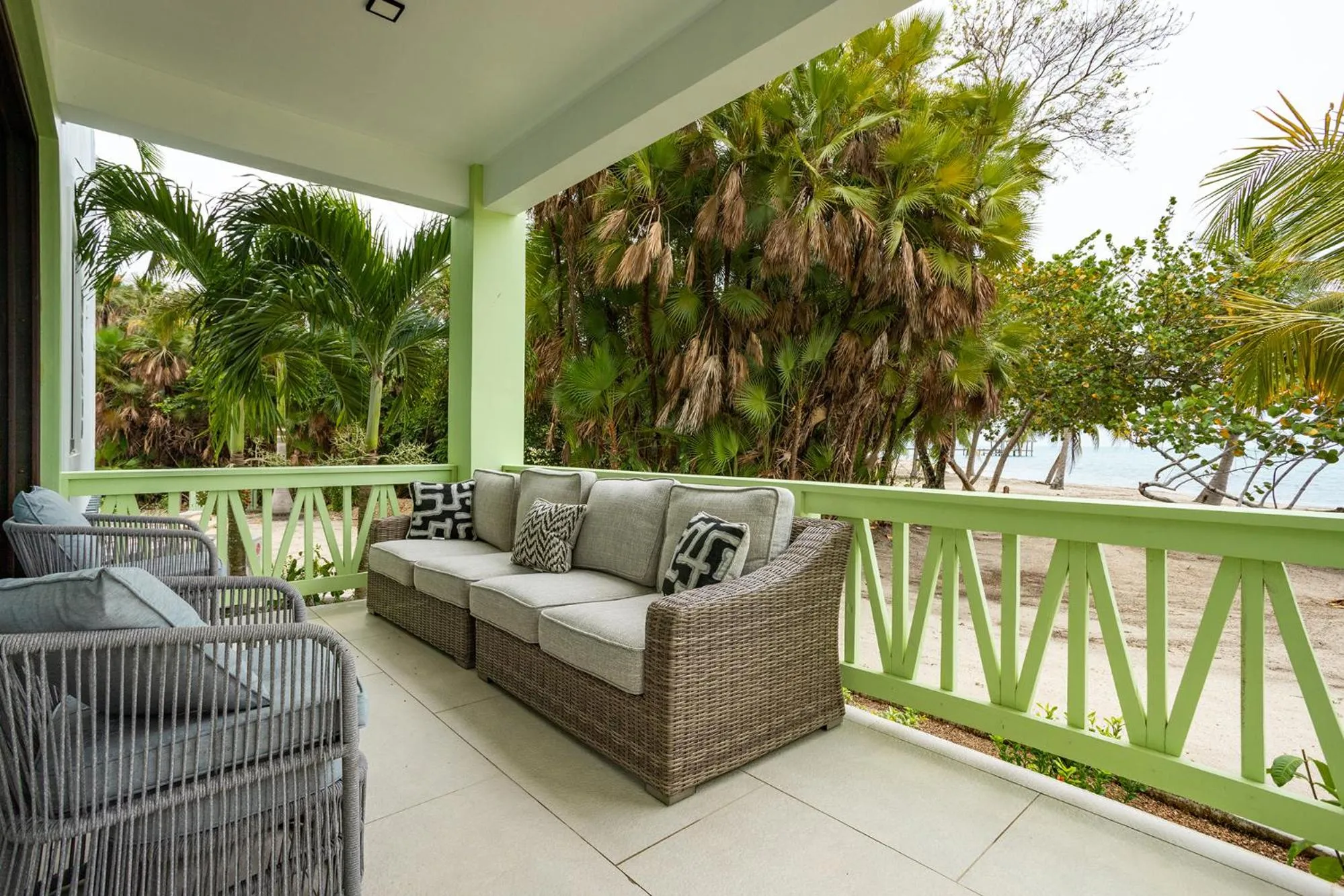 Patio in Marazul Belize