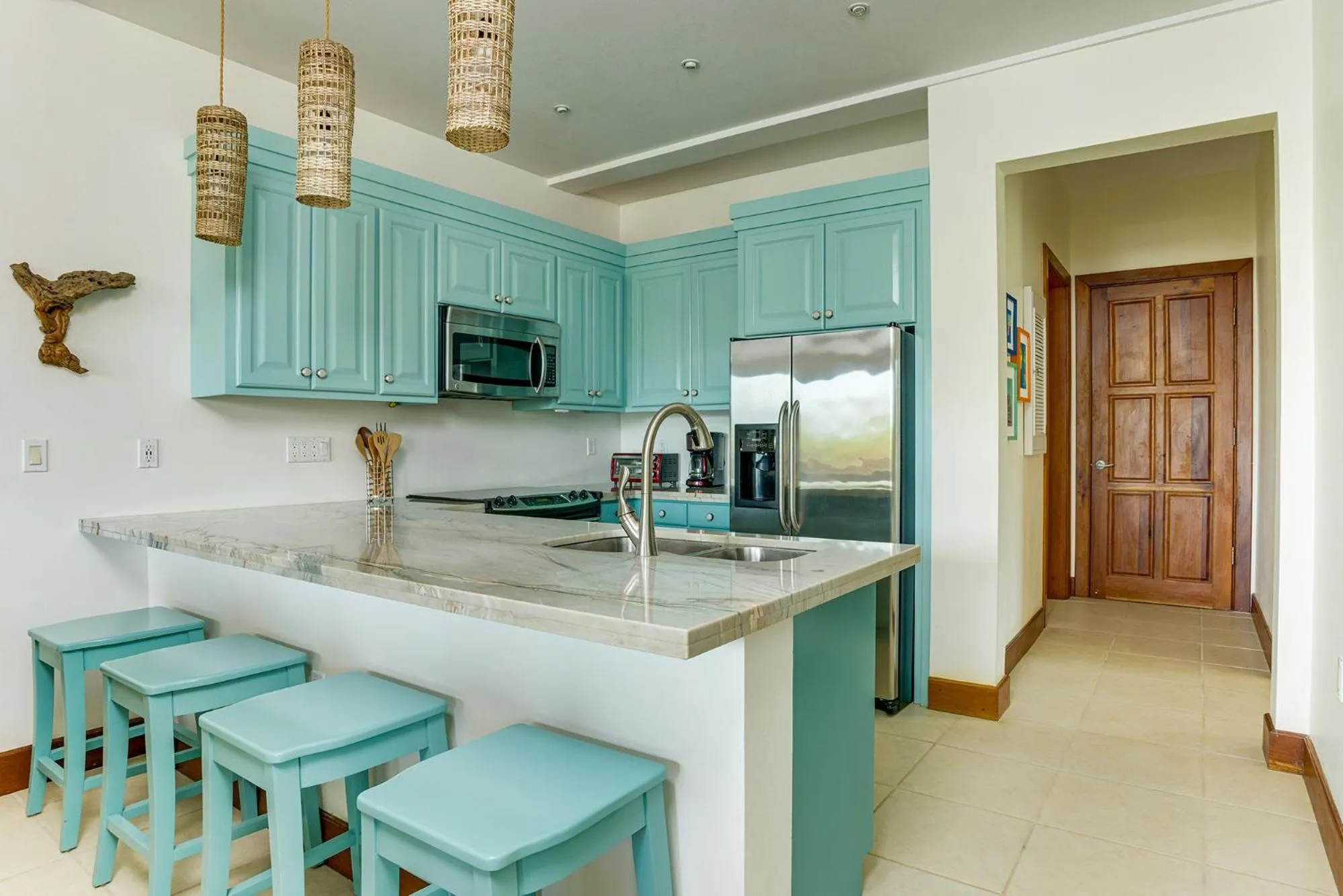 kitchen in Marazul Belize
