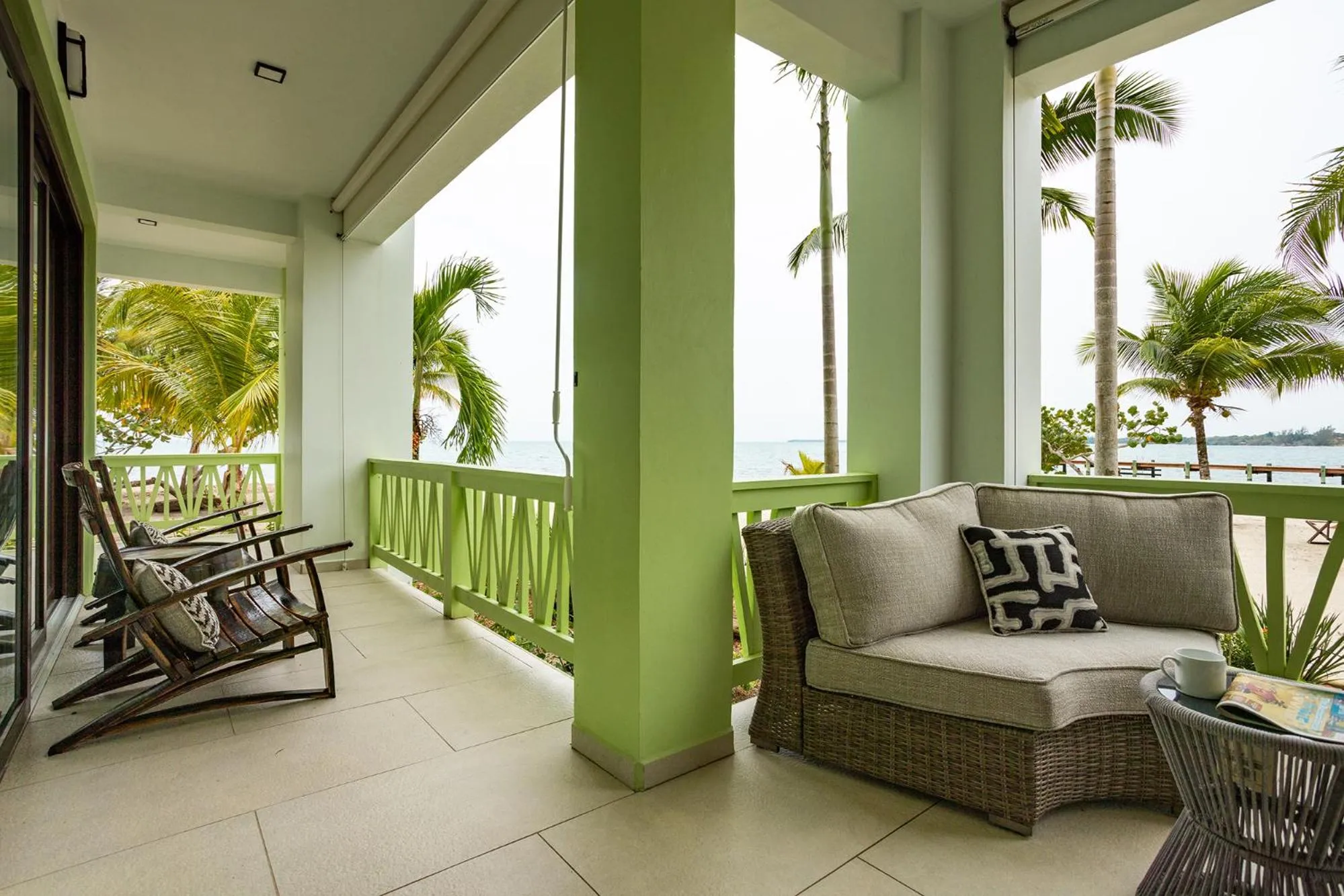 Patio in Marazul Belize