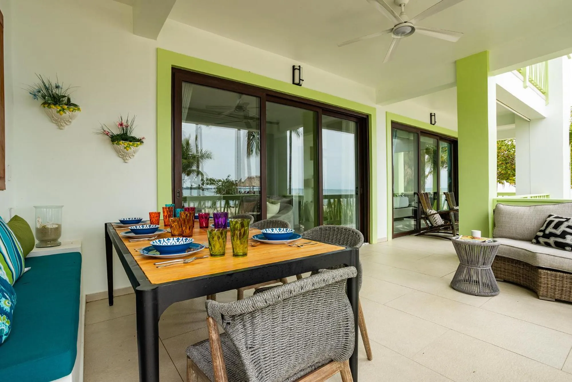 Patio in Marazul Belize