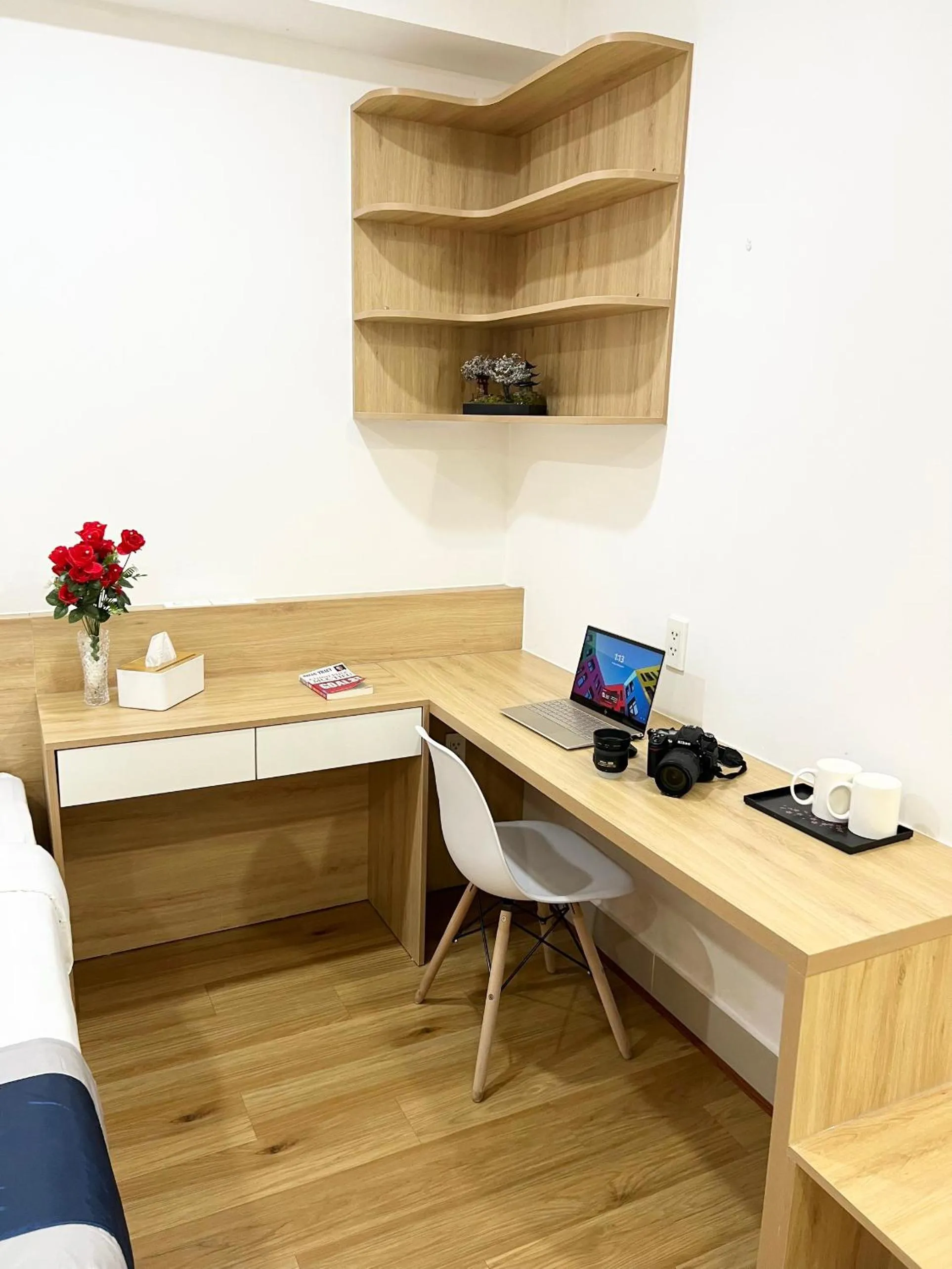 TV and multimedia in Home Away Ky Con - Serviced Apartment