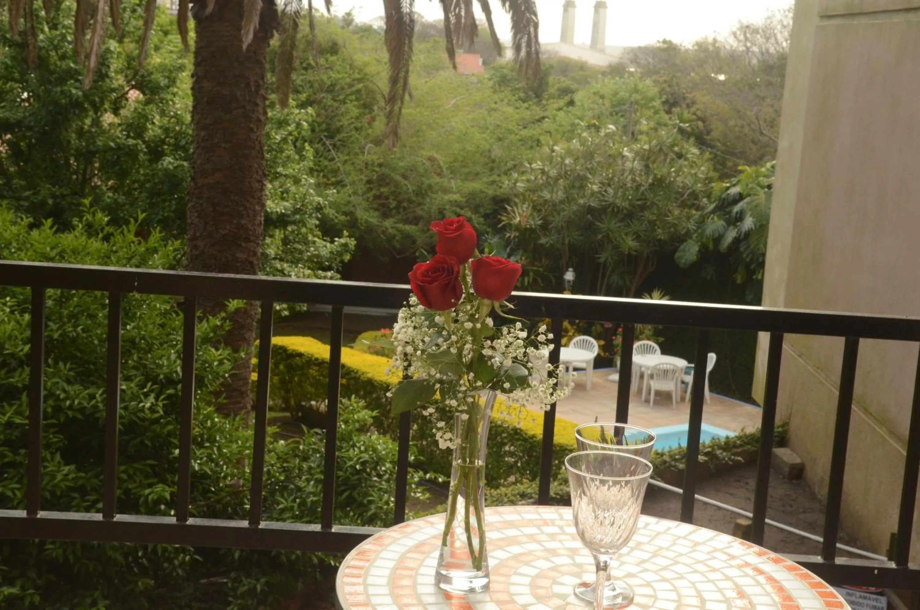 Balcony/Terrace in River Hotel
