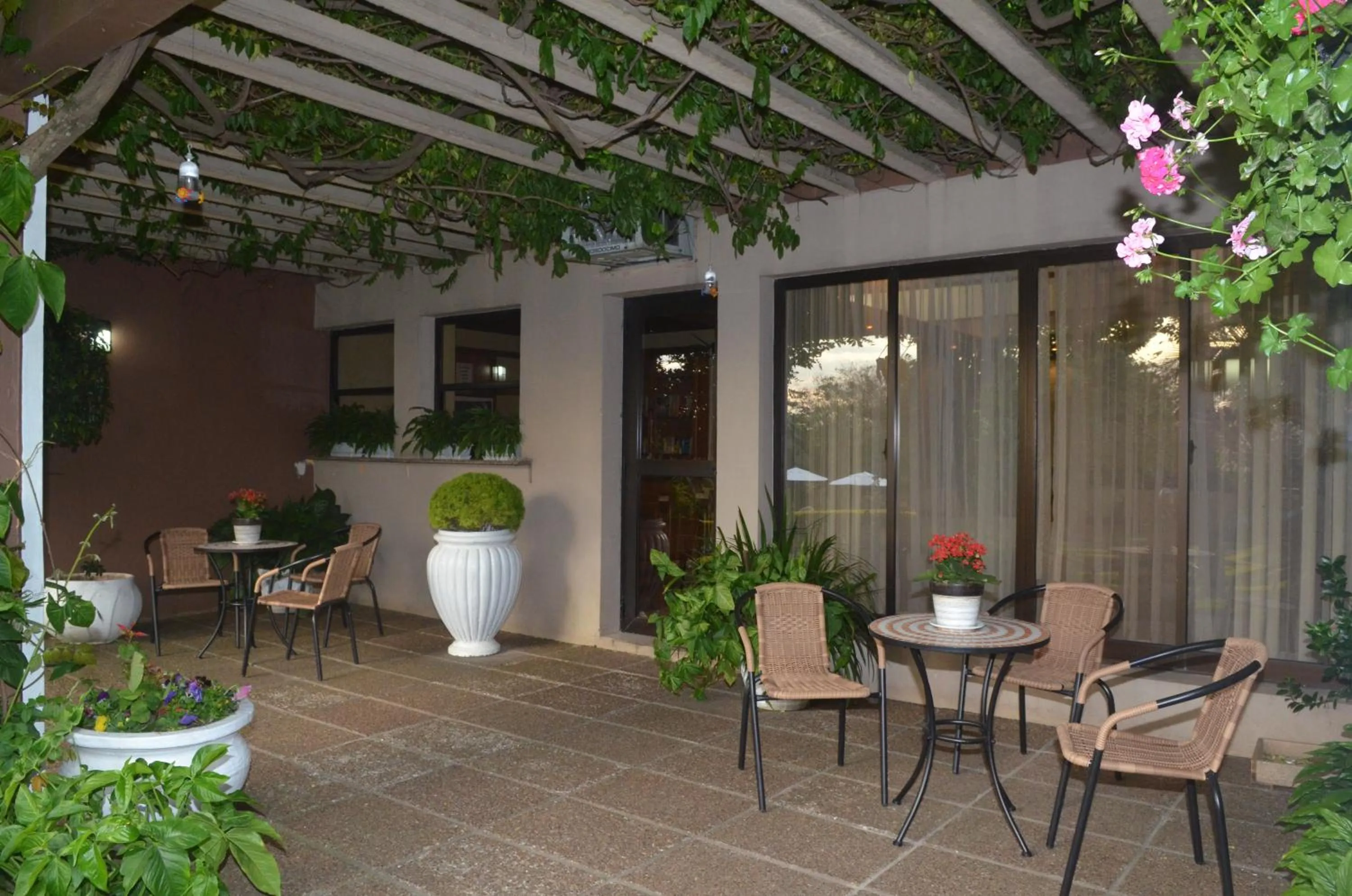 Garden view in River Hotel