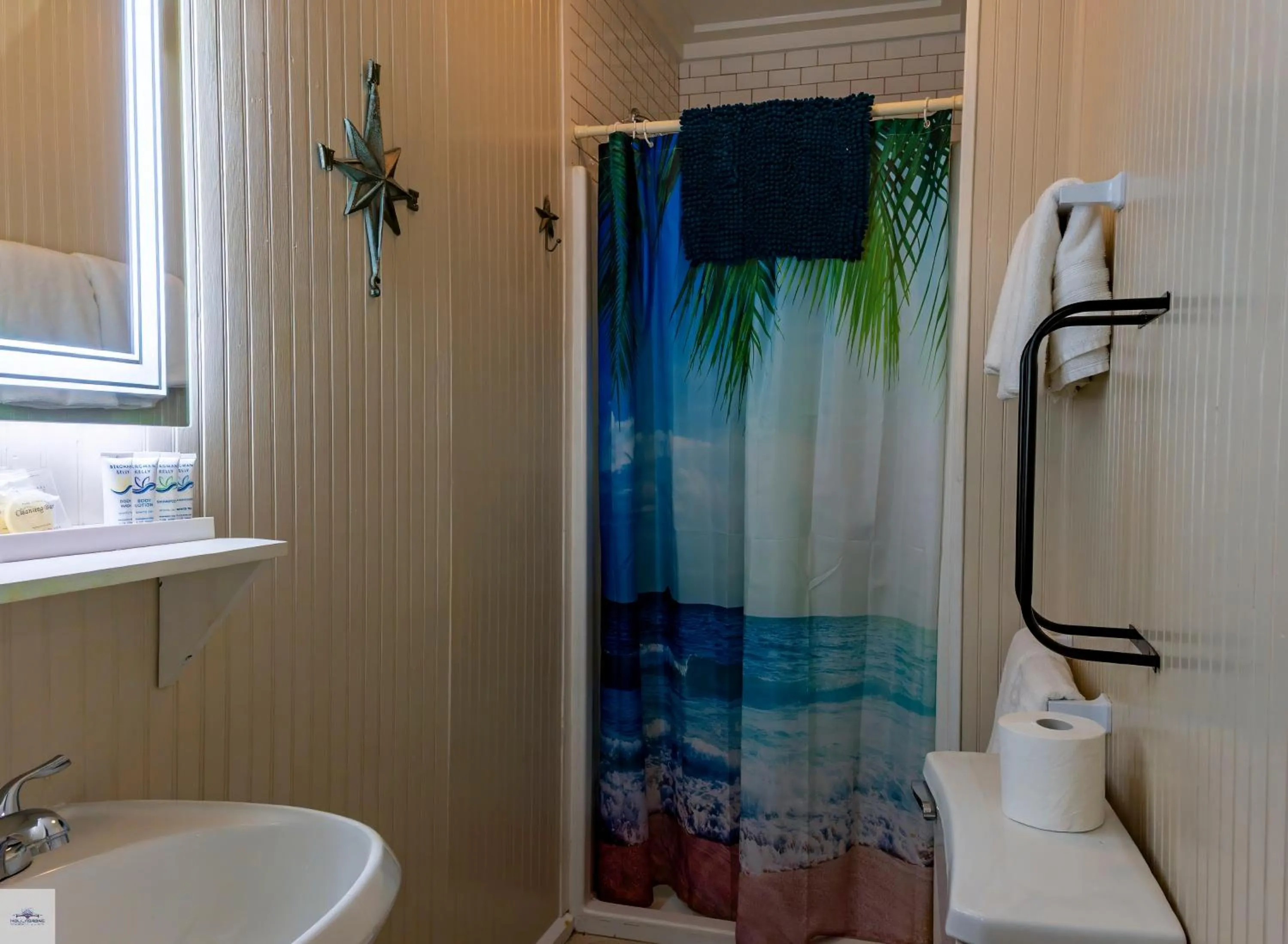 Shower in Blue Dolphin Inn and Cottages