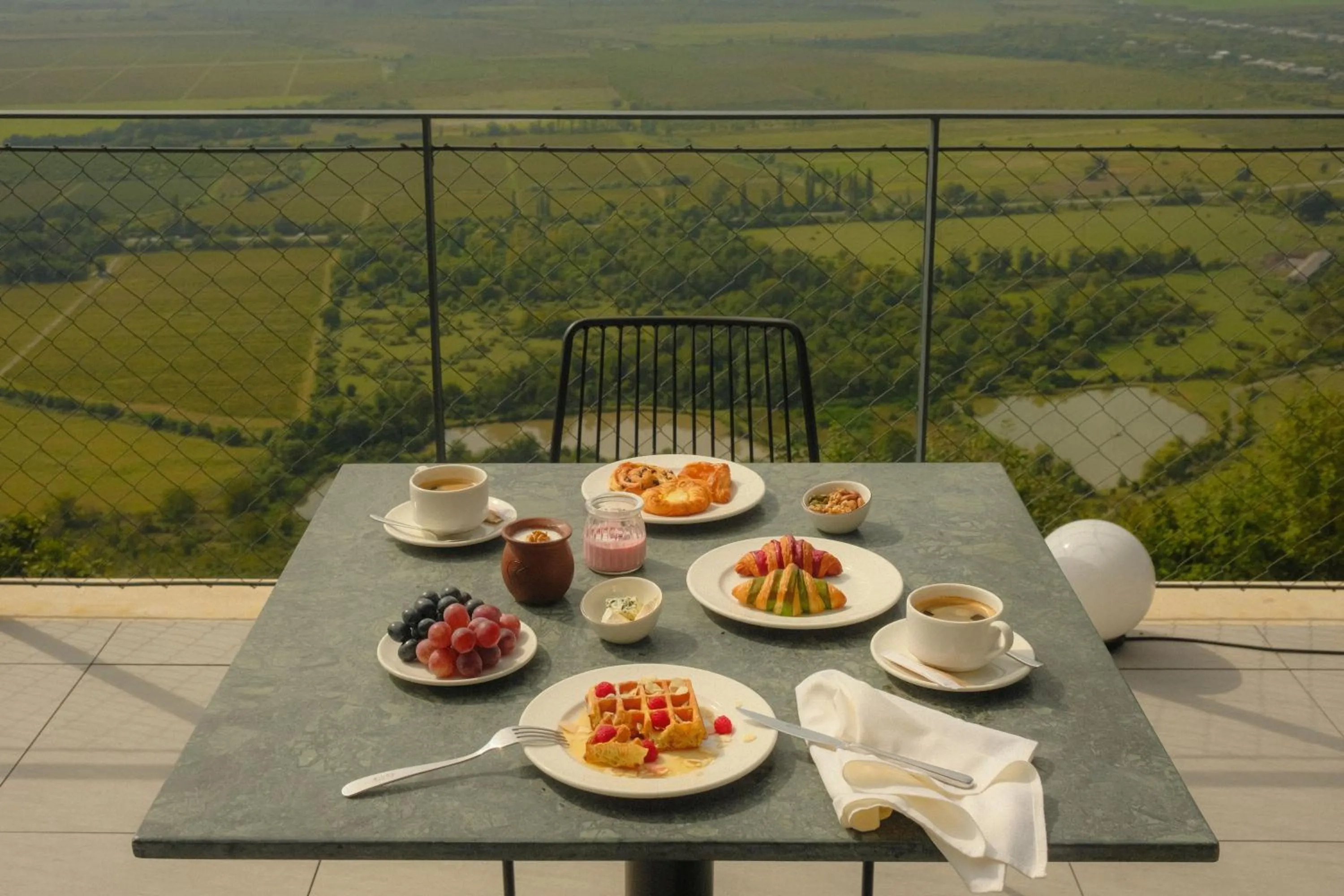 Natural landscape in Kvareli Lake Resort