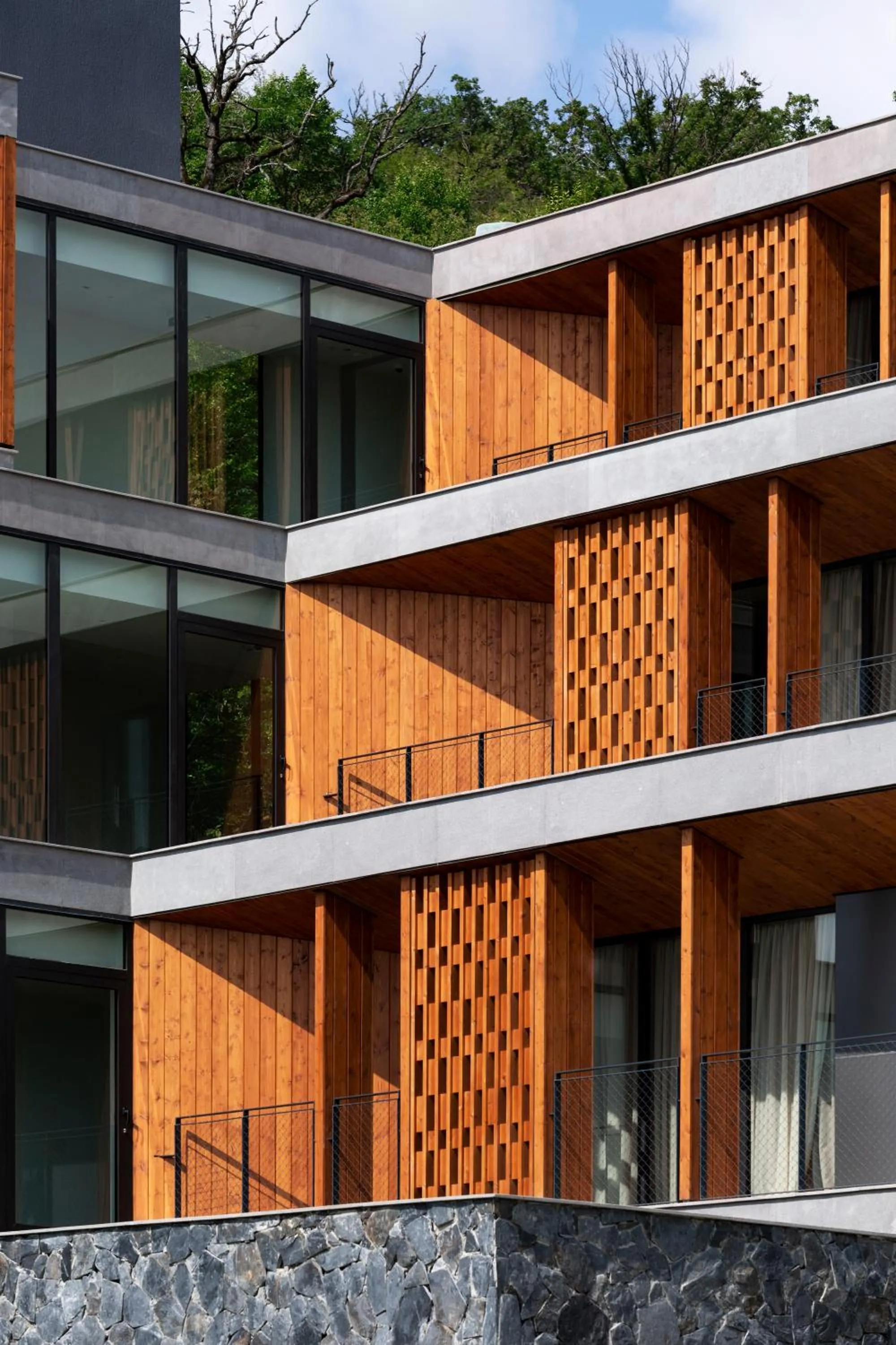 Property building in Kvareli Lake Resort