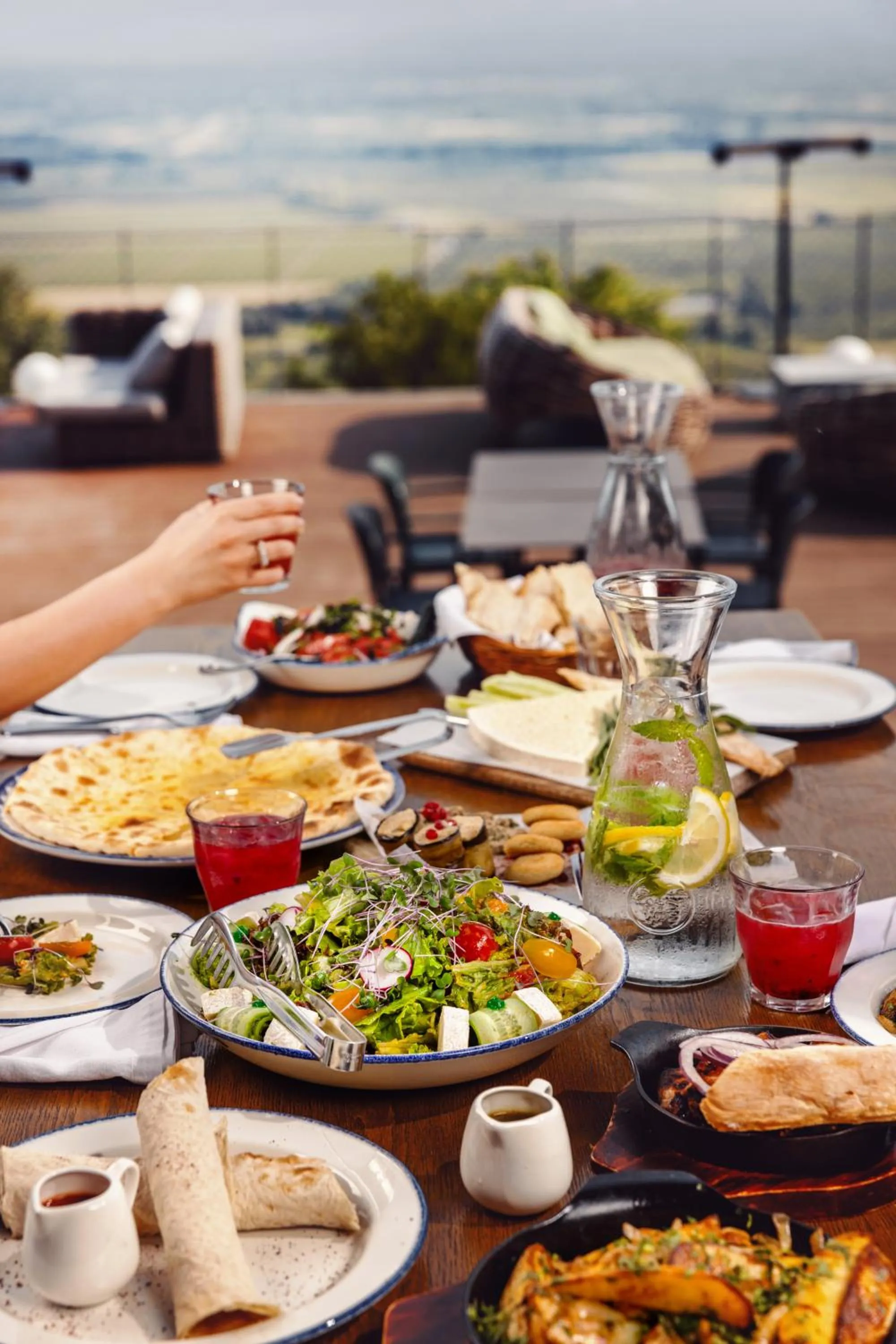 Balcony/Terrace in Kvareli Lake Resort