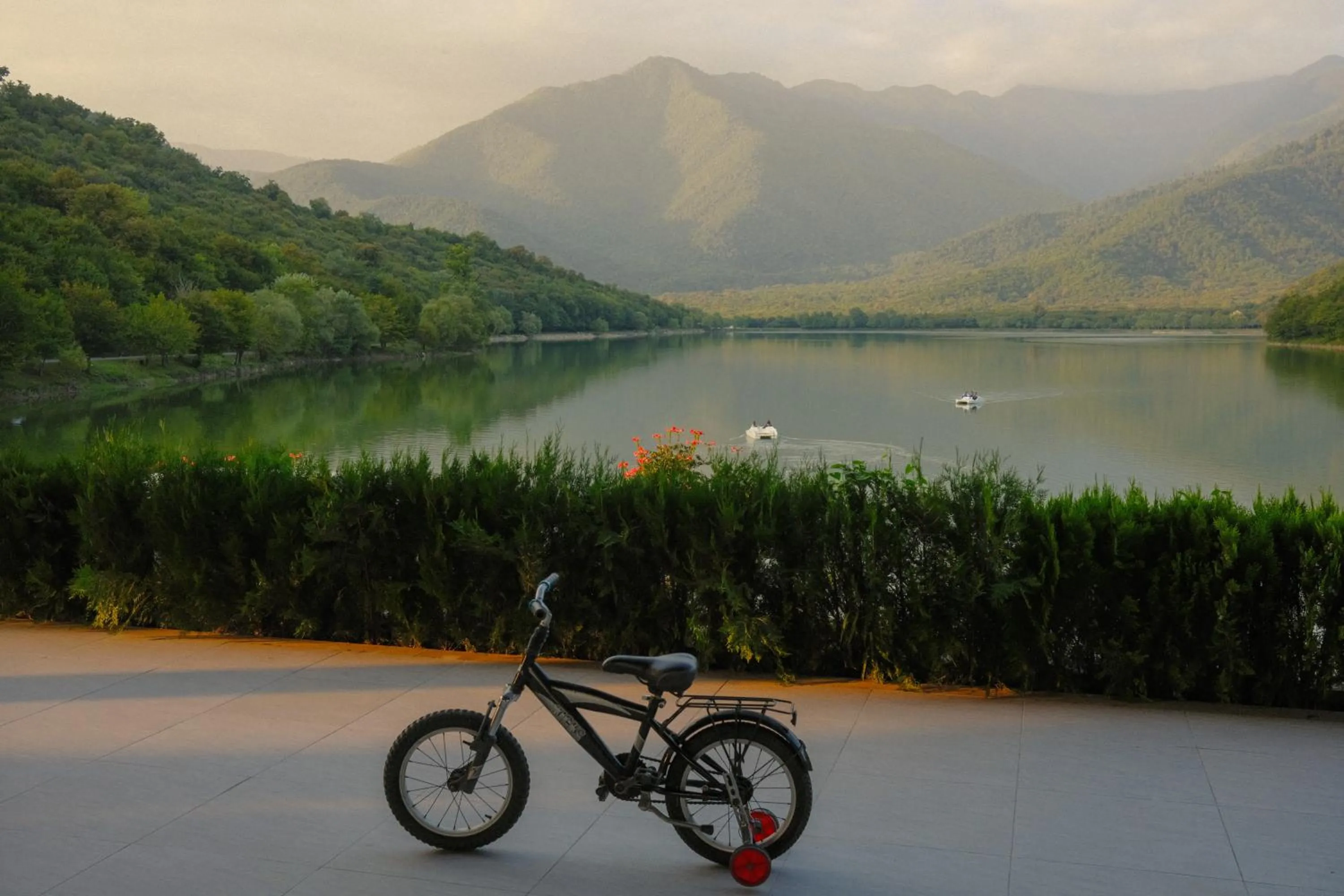 Natural landscape in Kvareli Lake Resort