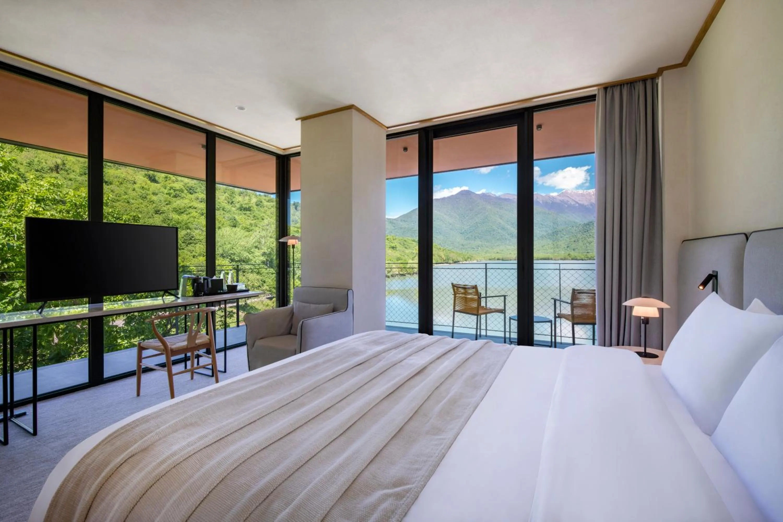 Bed in Kvareli Lake Resort