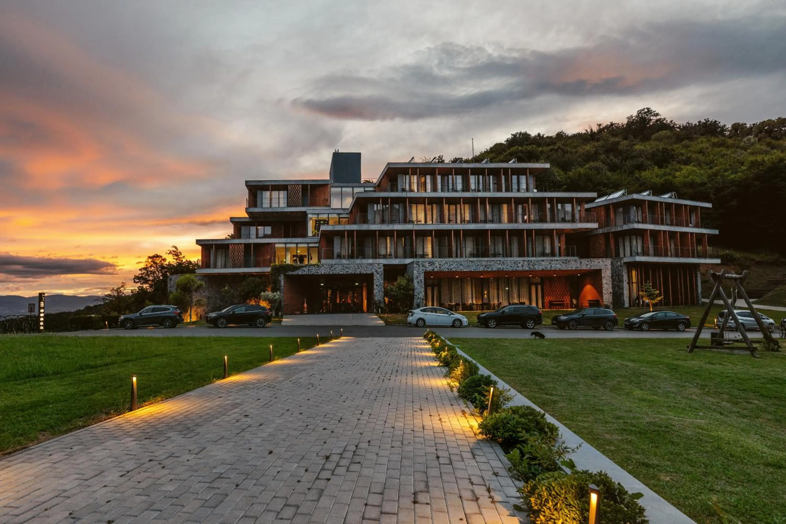 Property building in Kvareli Lake Resort