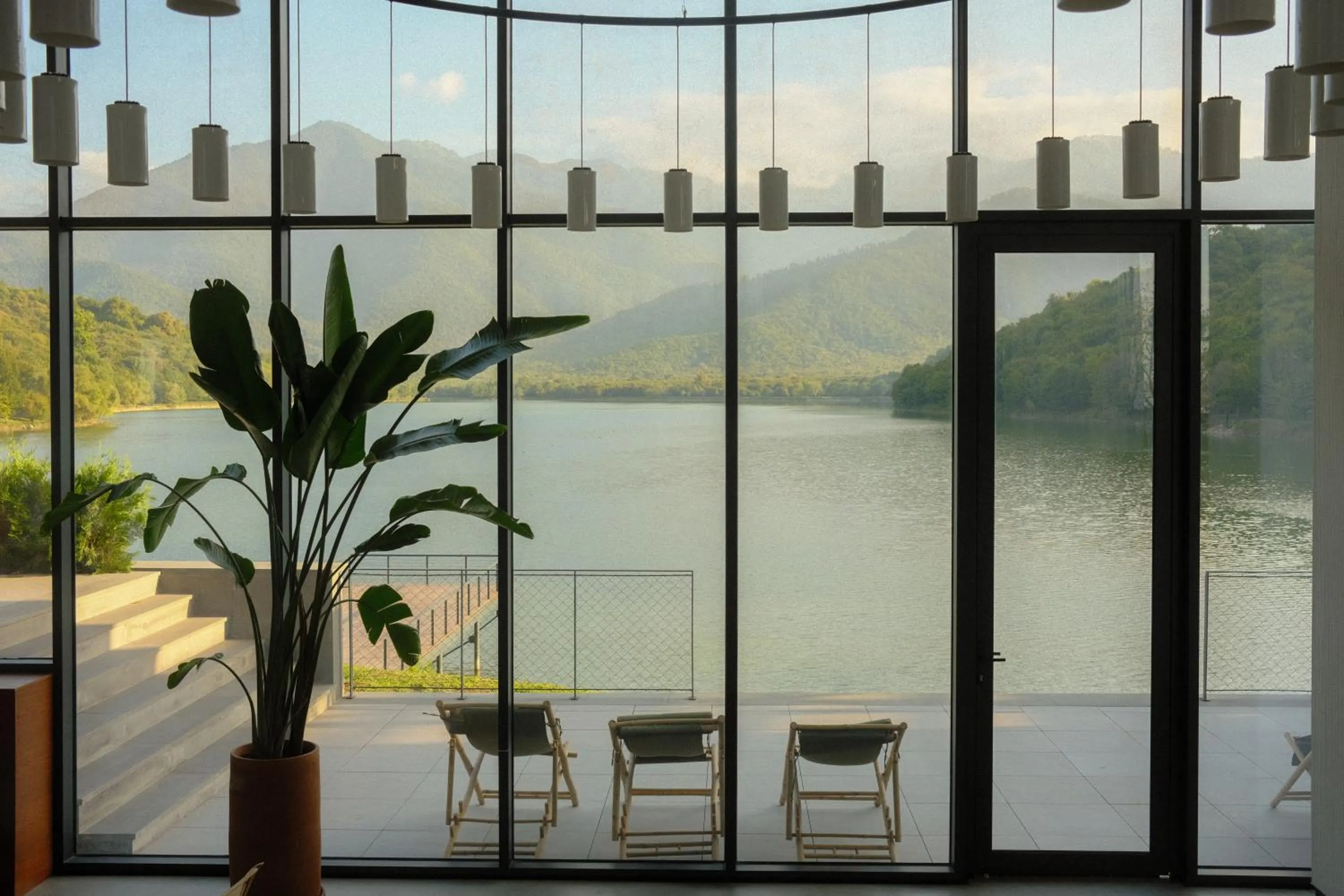 Natural landscape in Kvareli Lake Resort