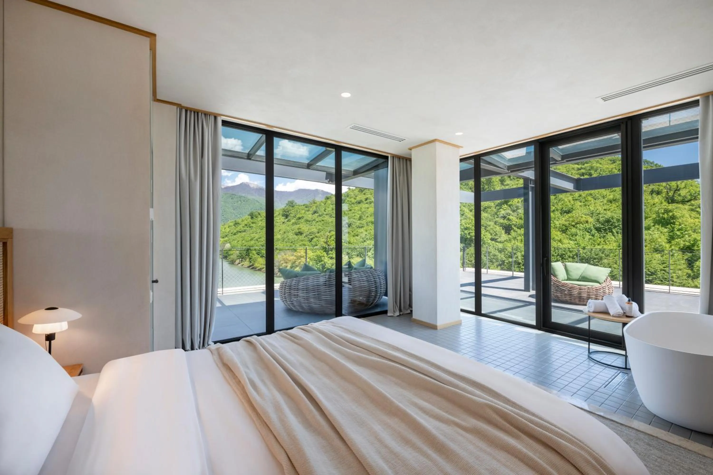 Bed in Kvareli Lake Resort