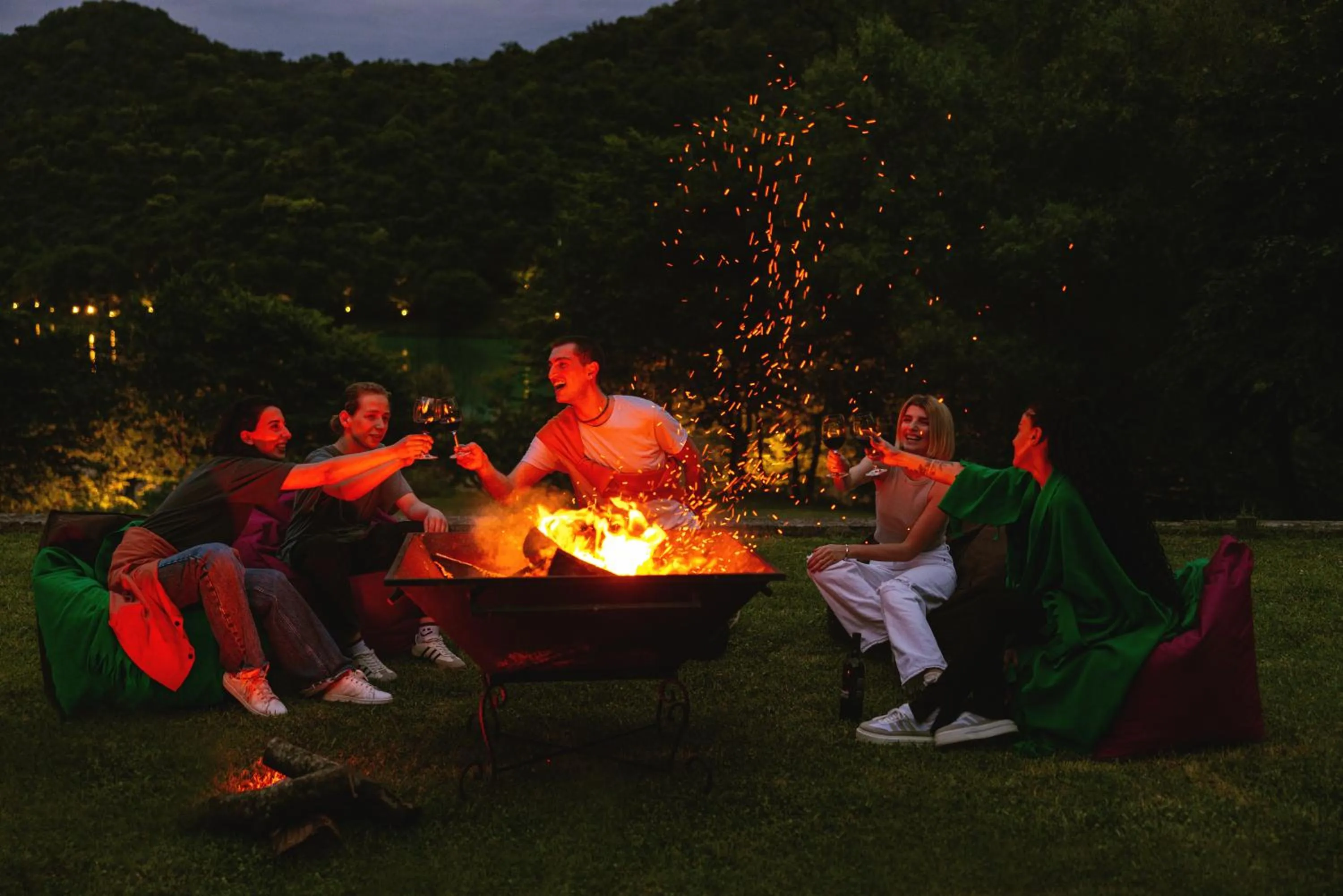 Garden in Kvareli Lake Resort