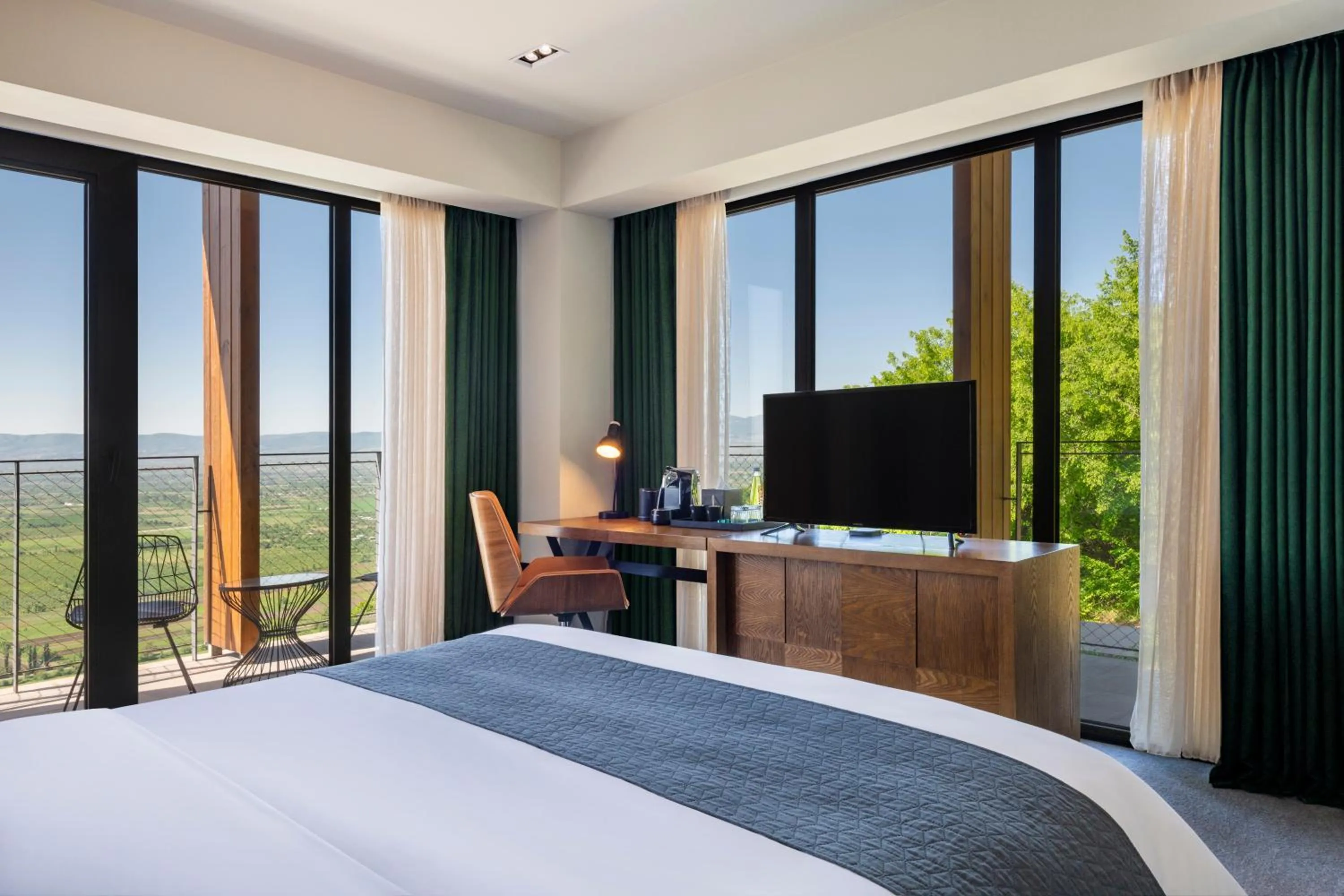 Natural landscape, Bed in Kvareli Lake Resort